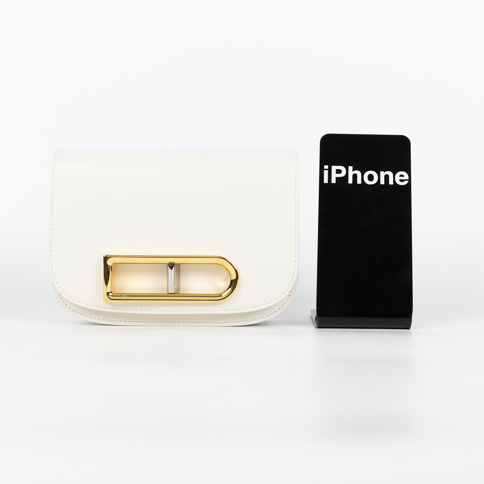 德爾沃 DELVAUX  Lingot Alpina 斜背包 AA0596BKN040JDG 白LINGOT PM 防塵袋