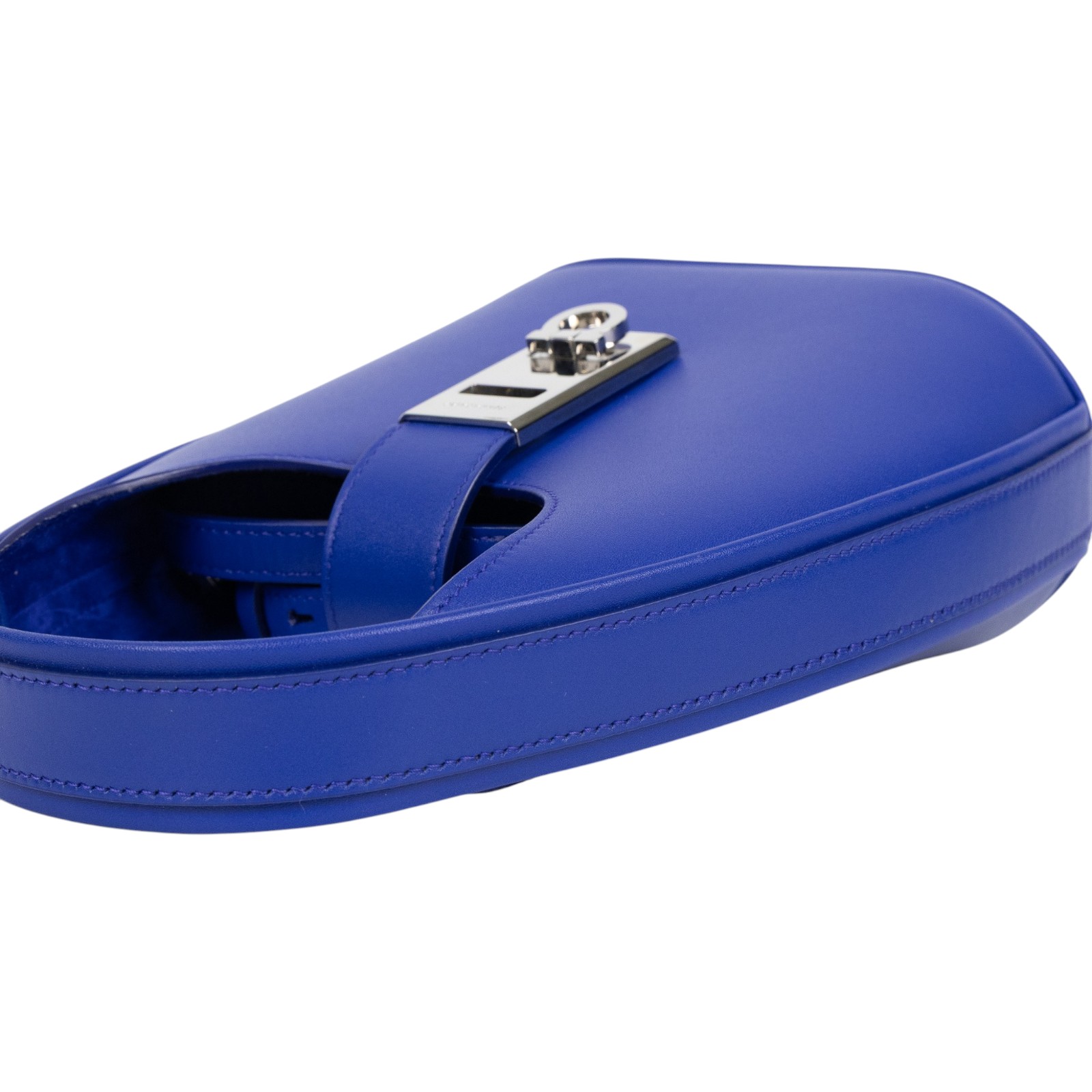 菲拉格慕 SALVATORE FERRAGAMO Gancini 扣飾 手提包 迷你  藍 S.HOBO MINI 防塵袋