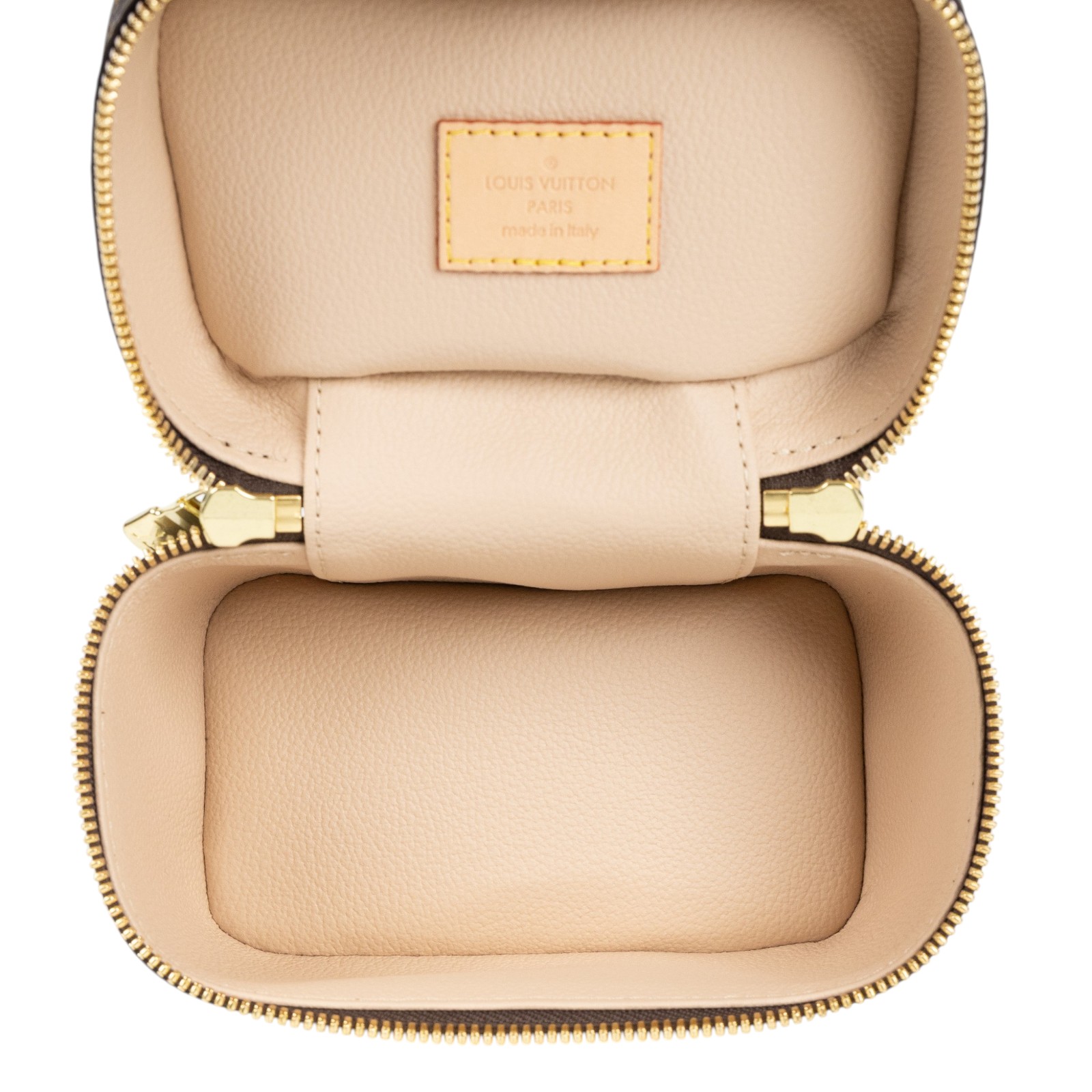 路易威登 LOUIS VUITTON Nice Nano 經典帆布 梳洗袋 化妝箱 M44936 晶片款 原花NICE NANO 防塵袋
