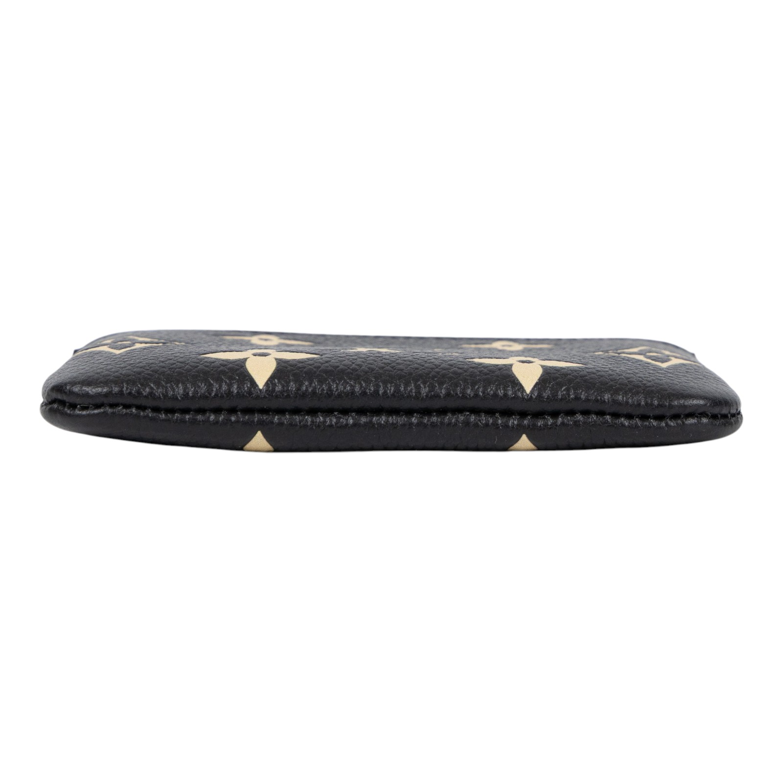 路易威登 LOUIS VUITTON 鑰匙零錢包 吊飾 黑色 米白色 M80885 黑色鑰匙零錢包 原廠盒子/防塵袋