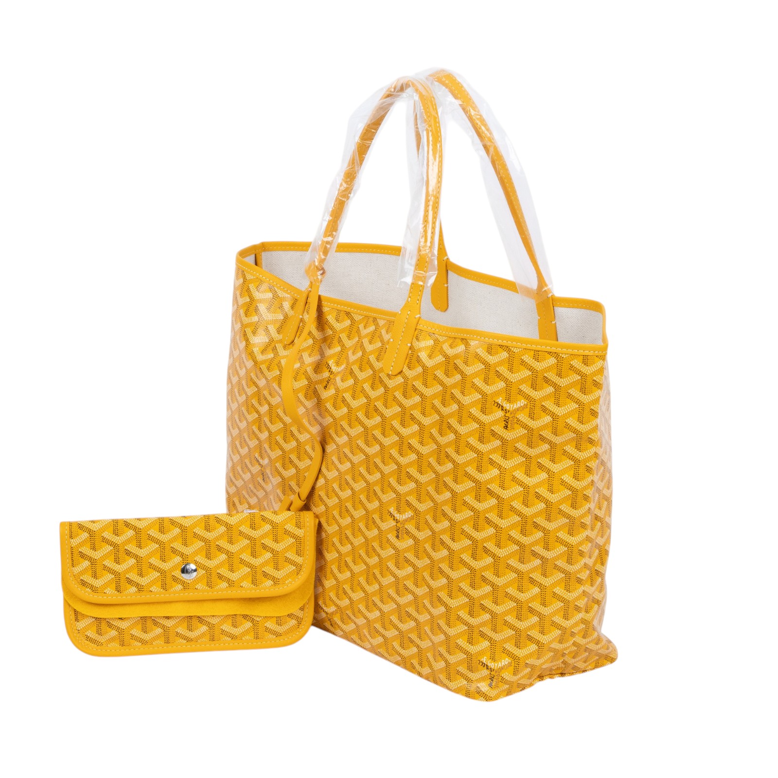 高雅德 GOYARD Saint Louis PM Bag 托特包 STLOUIPMLTY 黃SAINT LOUIS PM 防塵袋/內袋