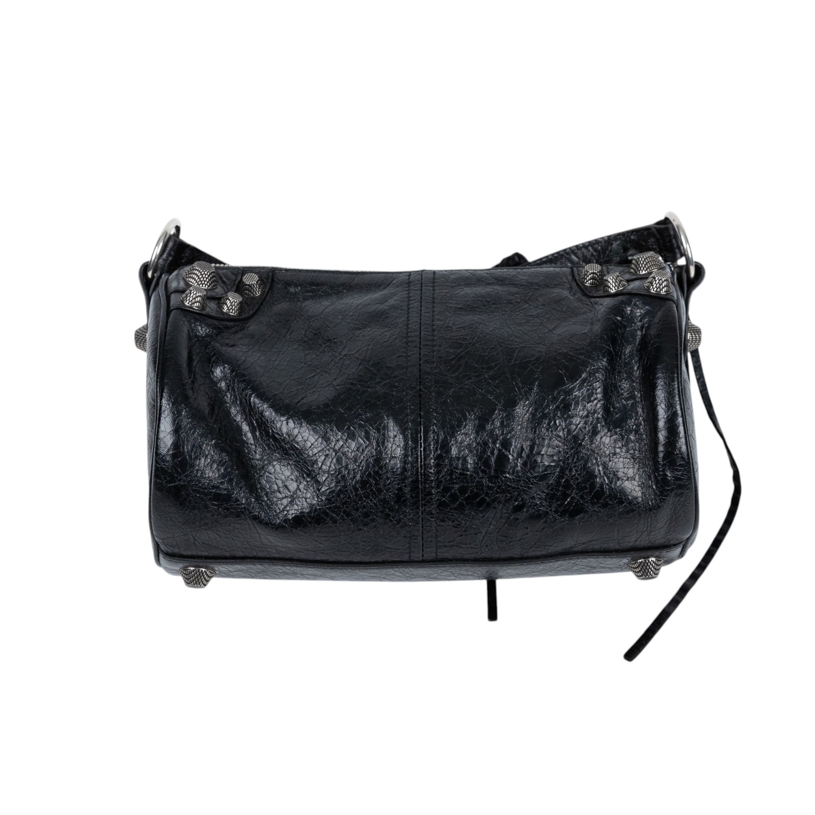 巴黎世家 BALENCIAGA Le cagole 圓筒包 771716210KR 黑仿舊Le Cagole圓筒包 防塵袋