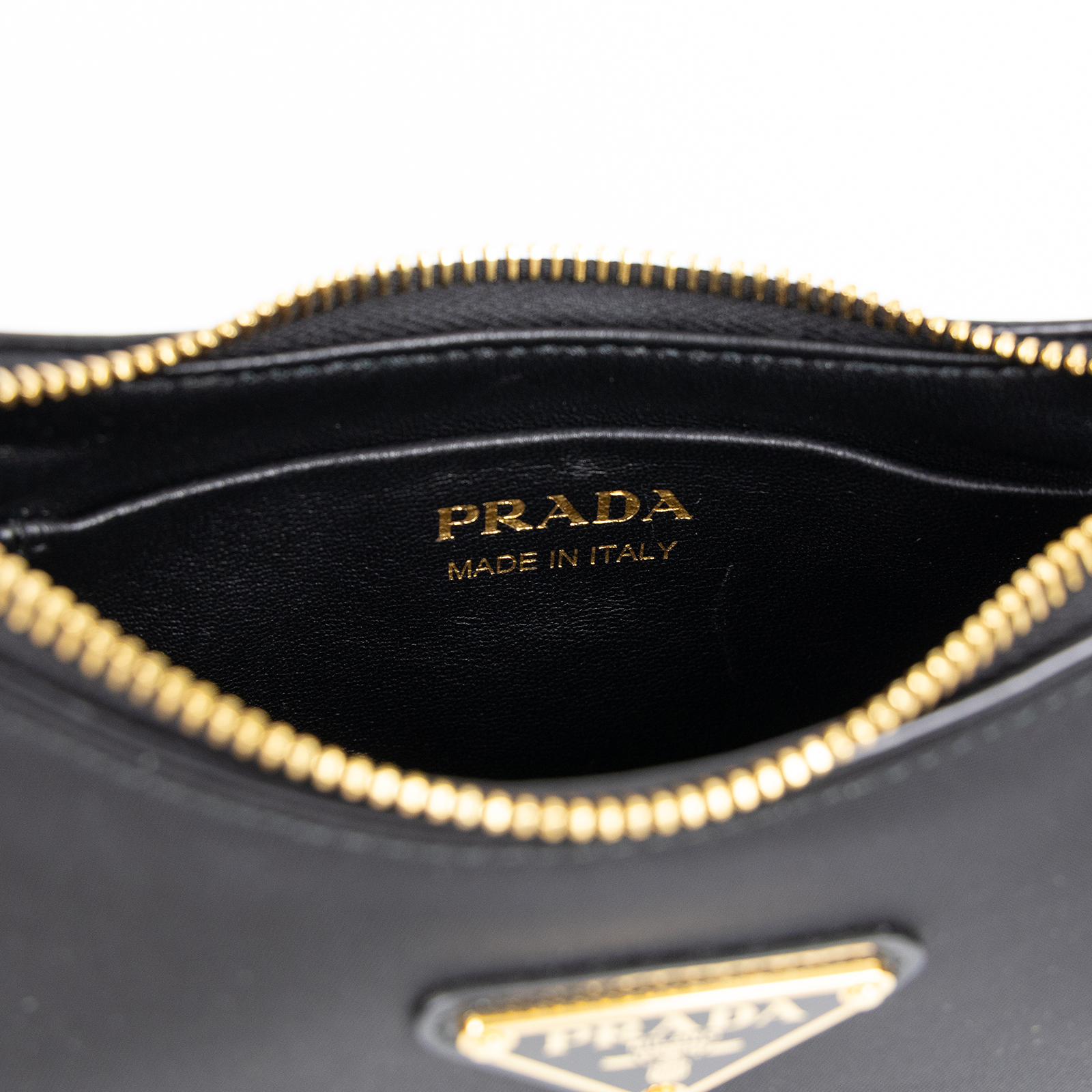 普拉達 PRADA Arque 皮革肩背袋 小型 1BL194_Nylon 黑尼龍小號Arque 防塵袋/背帶