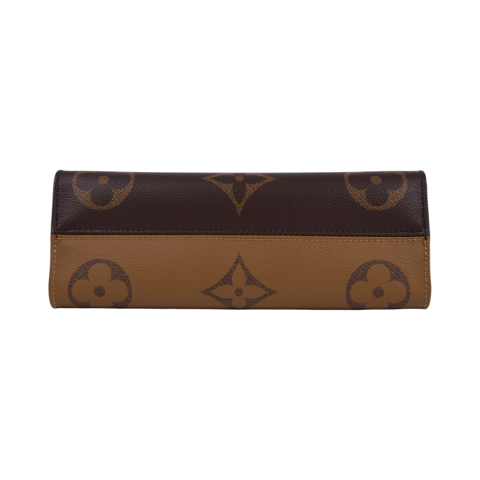 路易威登 LOUIS VUITTON OnTheGo East West 皮革飾邊 經典帆布 手提 斜背包 M46653 晶片款  防塵袋/背帶/零錢包