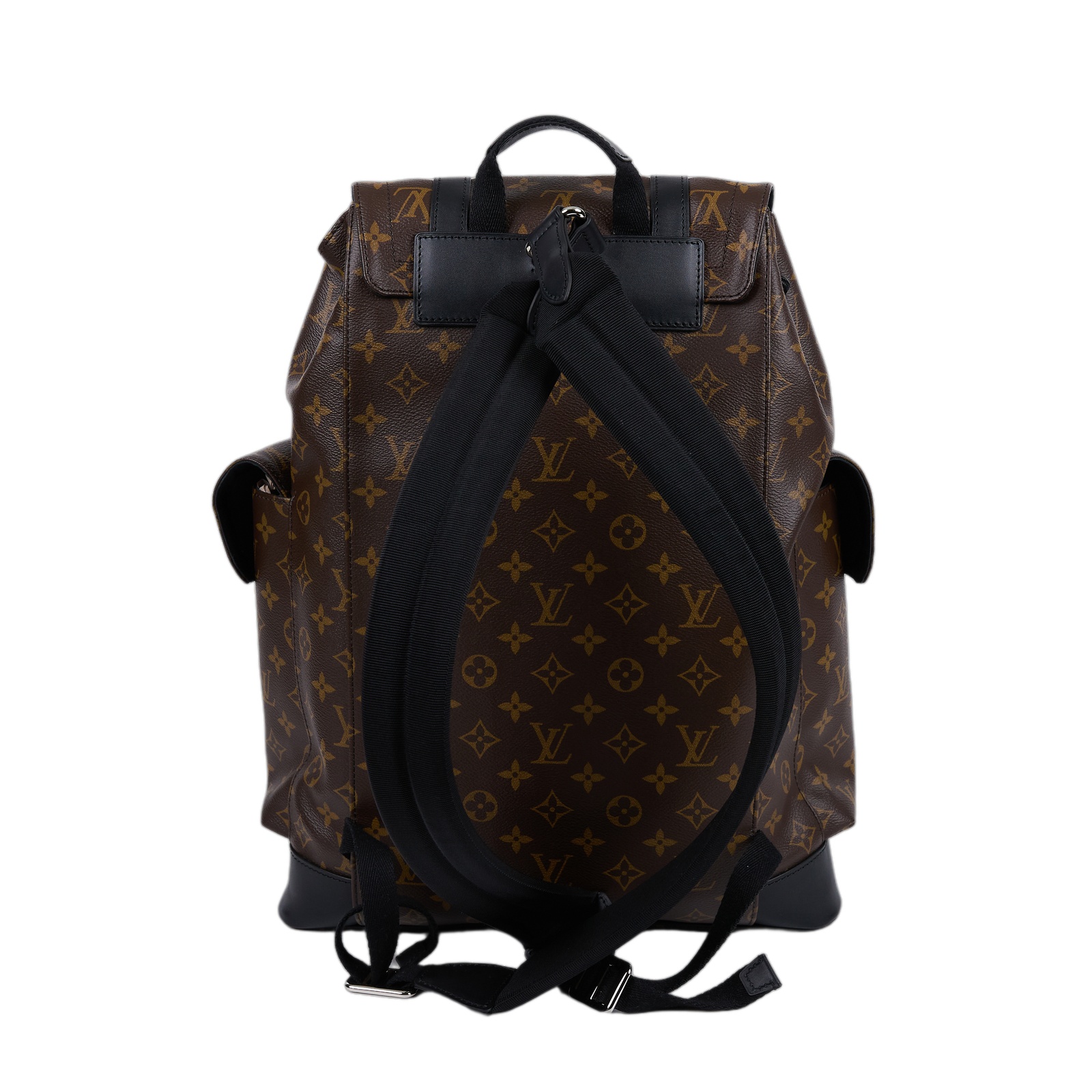 路易威登 LOUIS VUITTON Christopher MM 後背包 經典帆布 M43735 晶片款 原花CHRISTOPHER MM 防塵袋