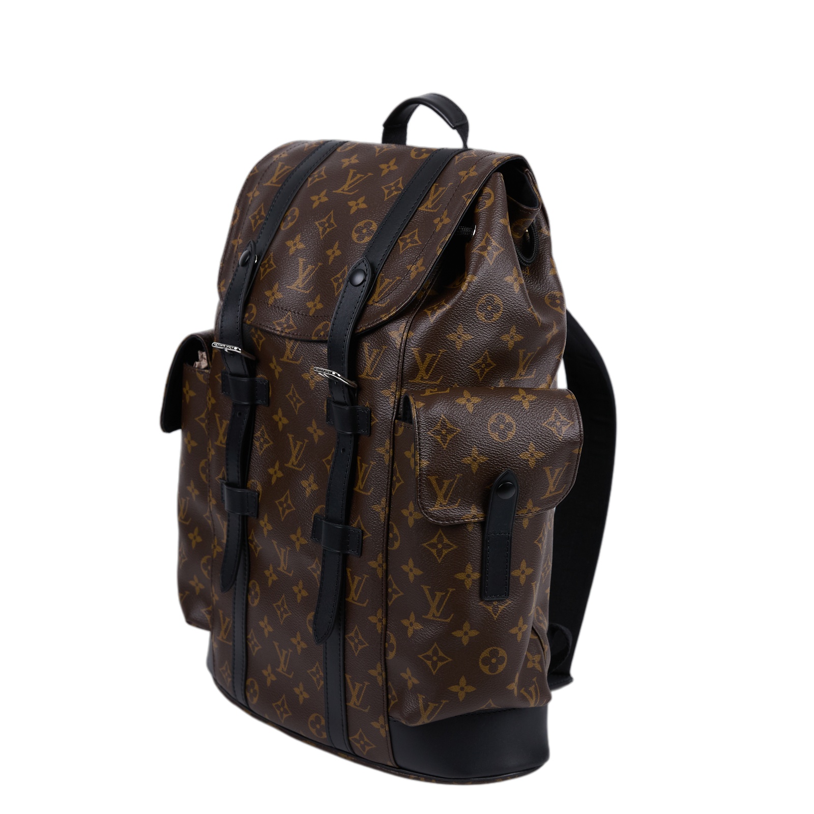 路易威登 LOUIS VUITTON Christopher MM 後背包 經典帆布 M43735 晶片款 原花CHRISTOPHER MM 防塵袋