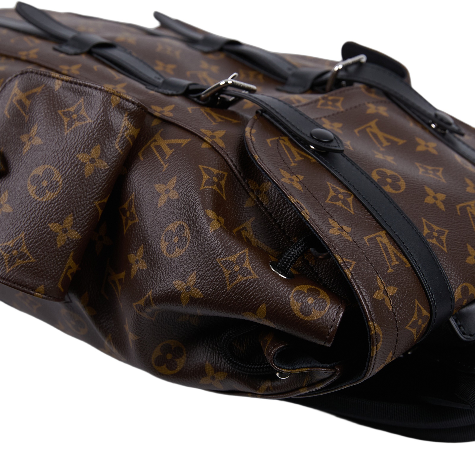 路易威登 LOUIS VUITTON Christopher MM 後背包 經典帆布 M43735 晶片款 原花CHRISTOPHER MM 防塵袋