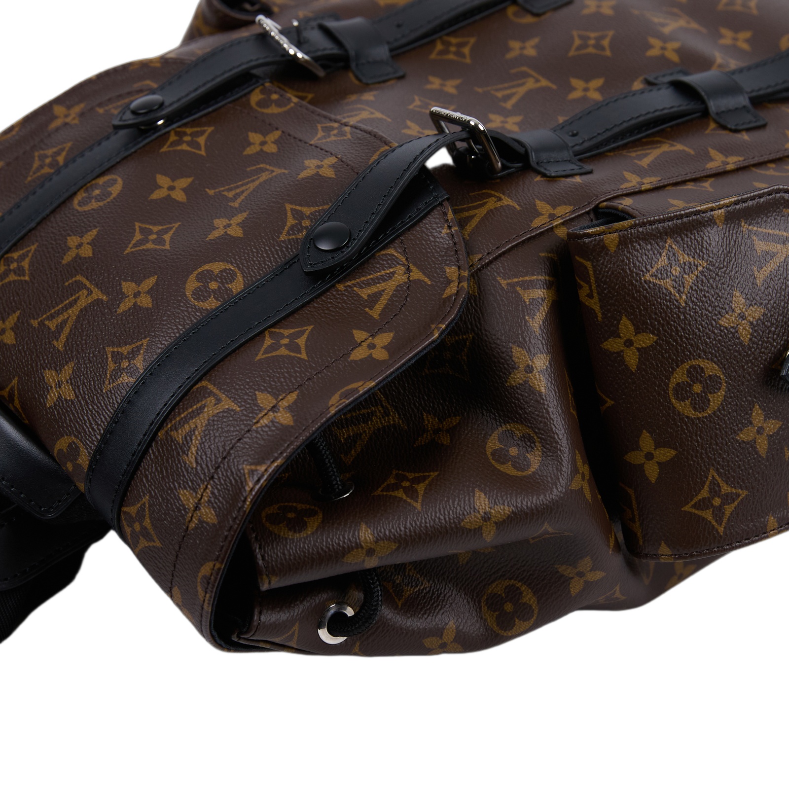 路易威登 LOUIS VUITTON Christopher MM 後背包 經典帆布 M43735 晶片款 原花CHRISTOPHER MM 防塵袋