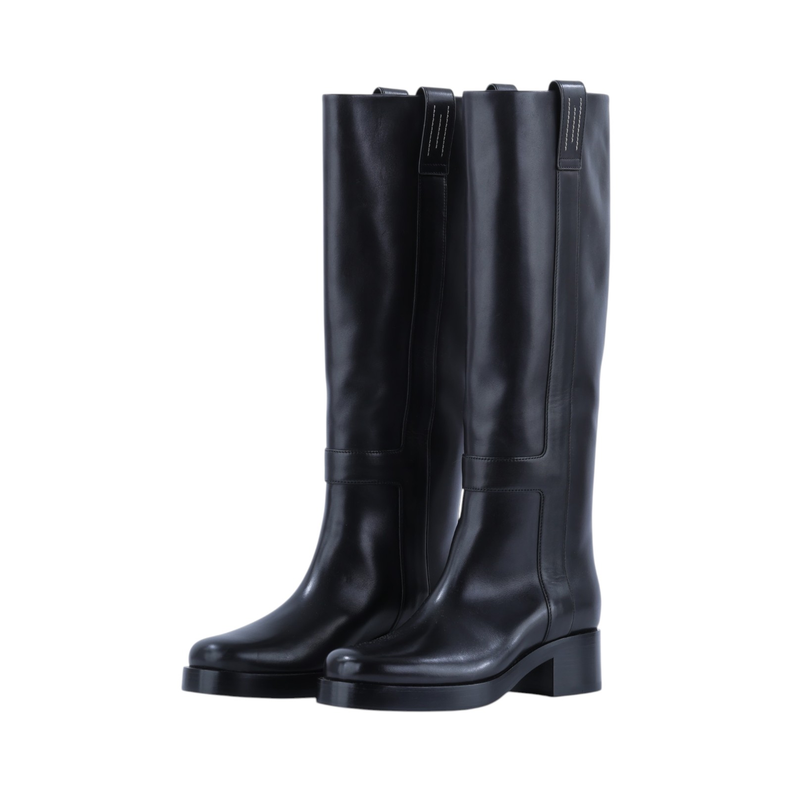 愛馬仕 Hermes Bottes Horse 長靴 H232032Zv02375 232032Z2308 黑長靴#37.5 防塵袋