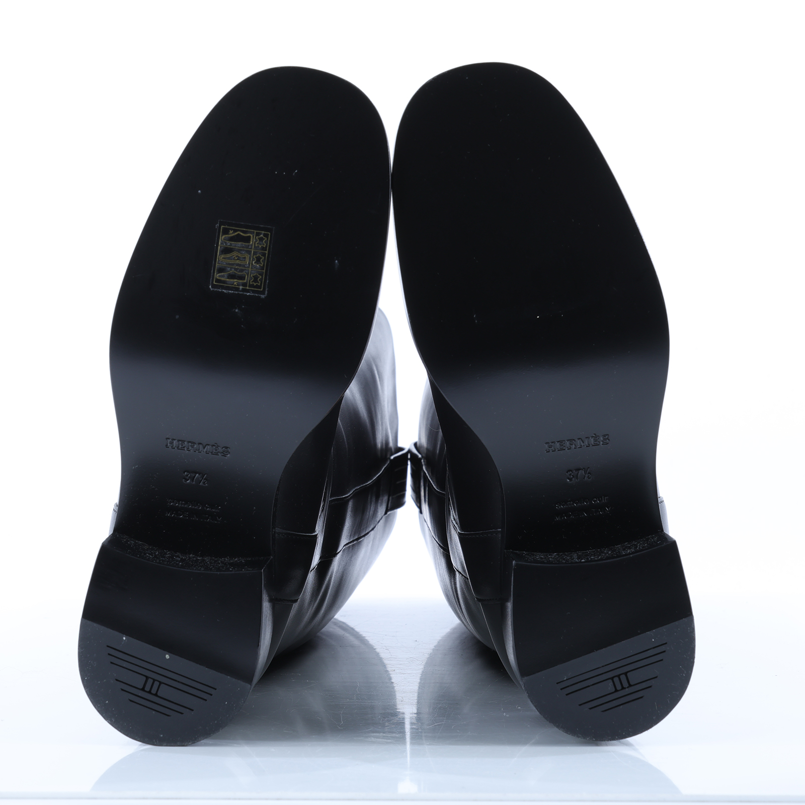 愛馬仕 Hermes Bottes Horse 長靴 H232032Zv02375 232032Z2308 黑長靴#37.5 防塵袋