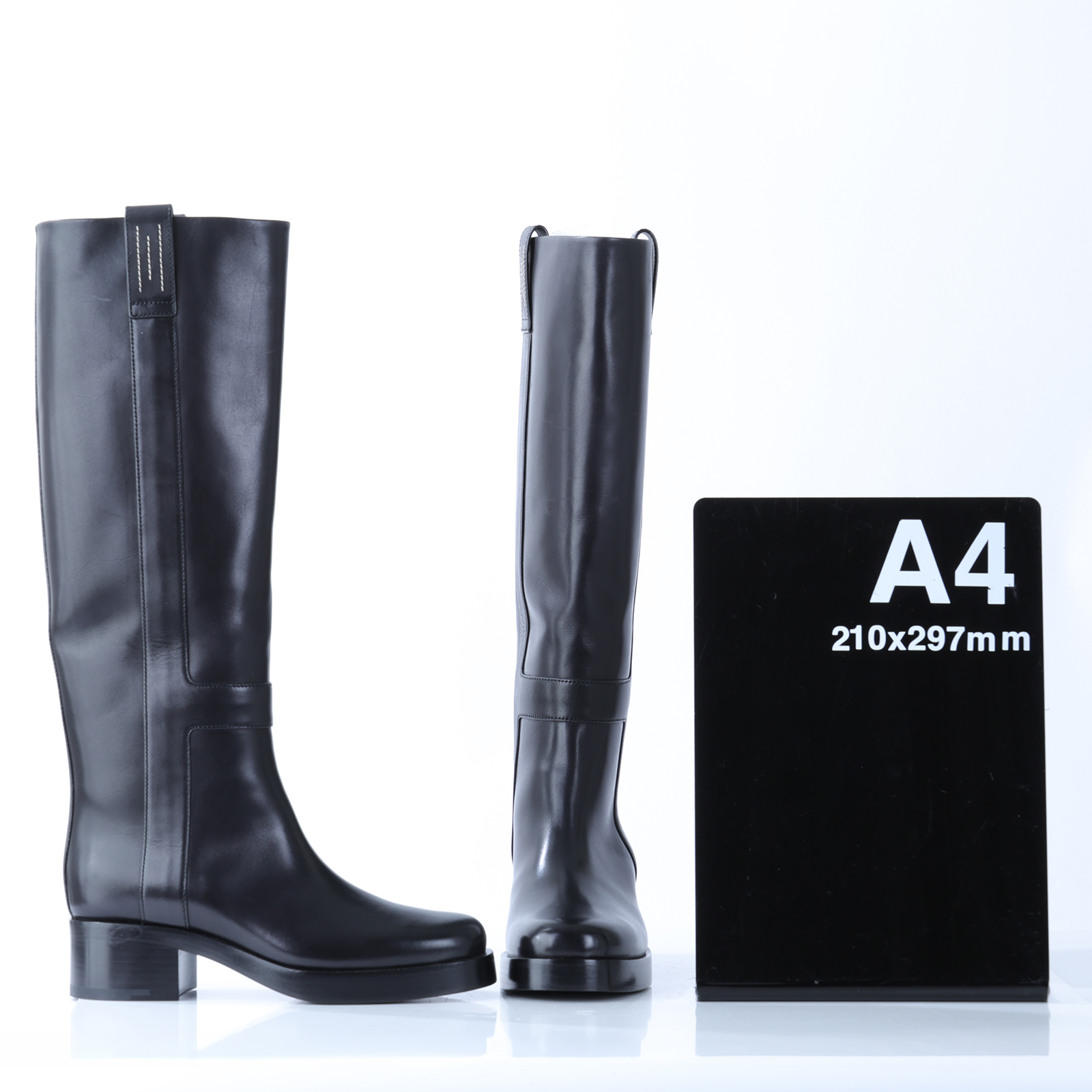 愛馬仕 Hermes Bottes Horse 長靴 H232032Zv02375 232032Z2308 黑長靴#37.5 防塵袋