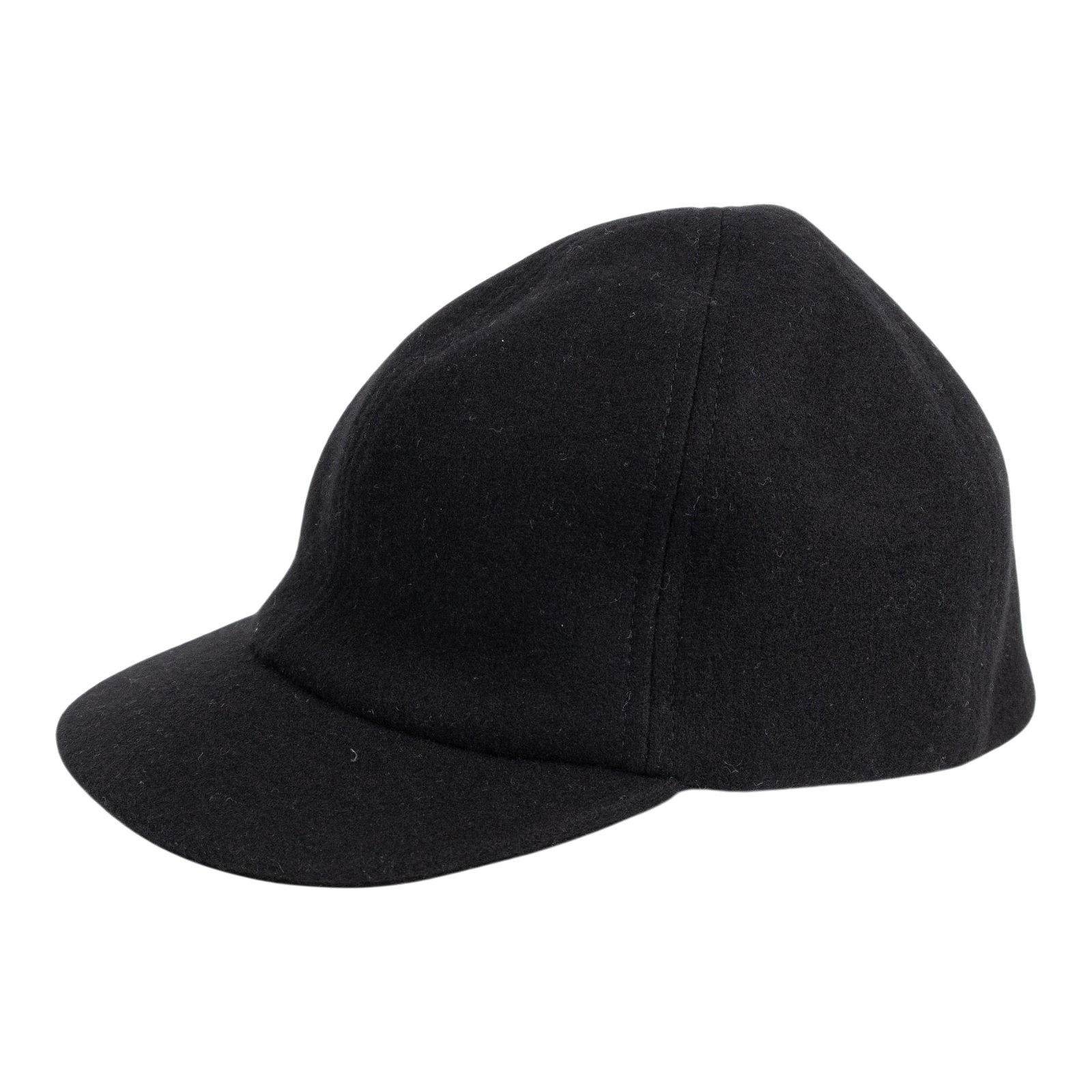愛馬仕 Hermes Lin Rocabar cap 休閒帽 黑色 H252031Nv0257  黑羊毛帽子#57 無附屬品