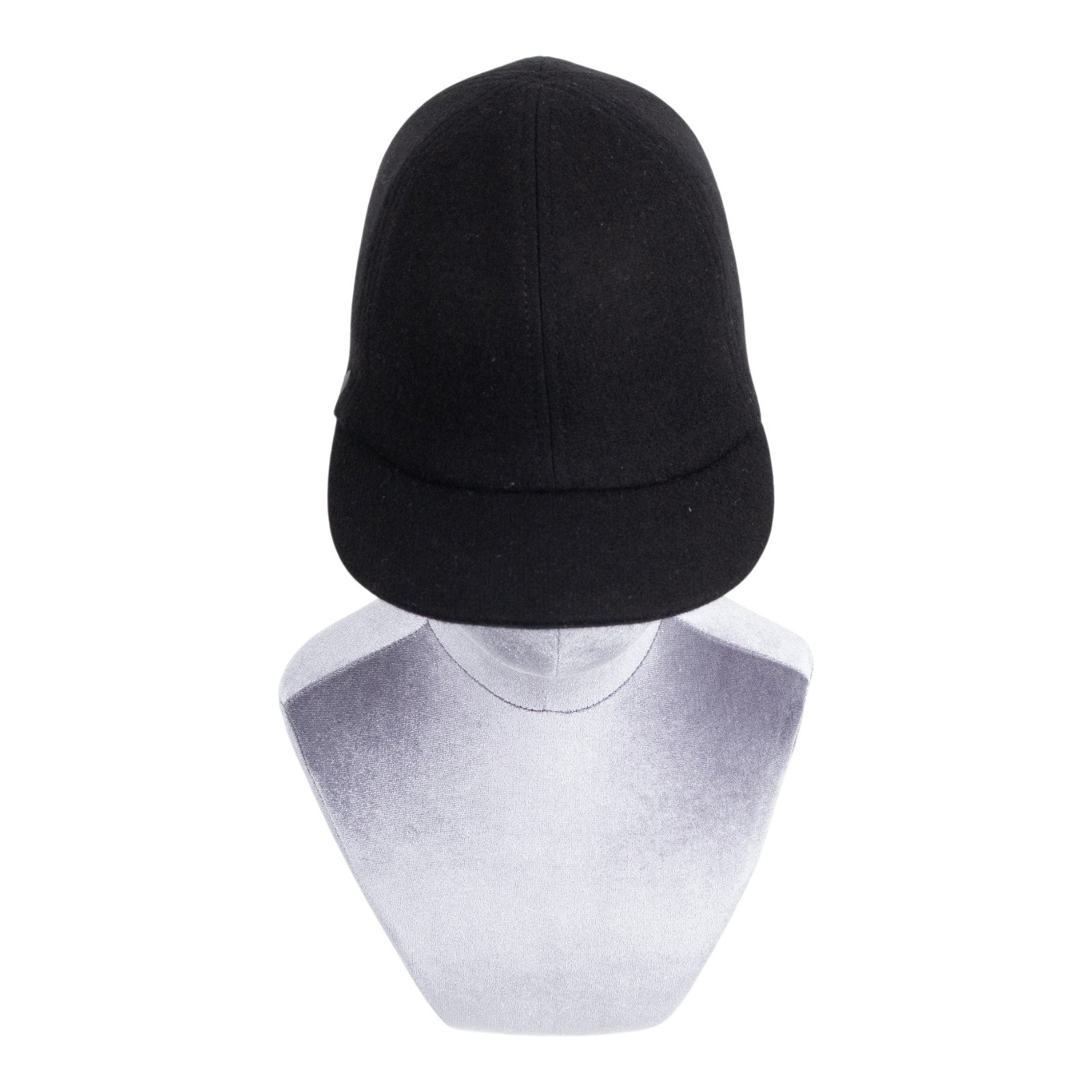 愛馬仕 Hermes Lin Rocabar cap 休閒帽 黑色 H252031Nv0257  黑羊毛帽子#57 無附屬品