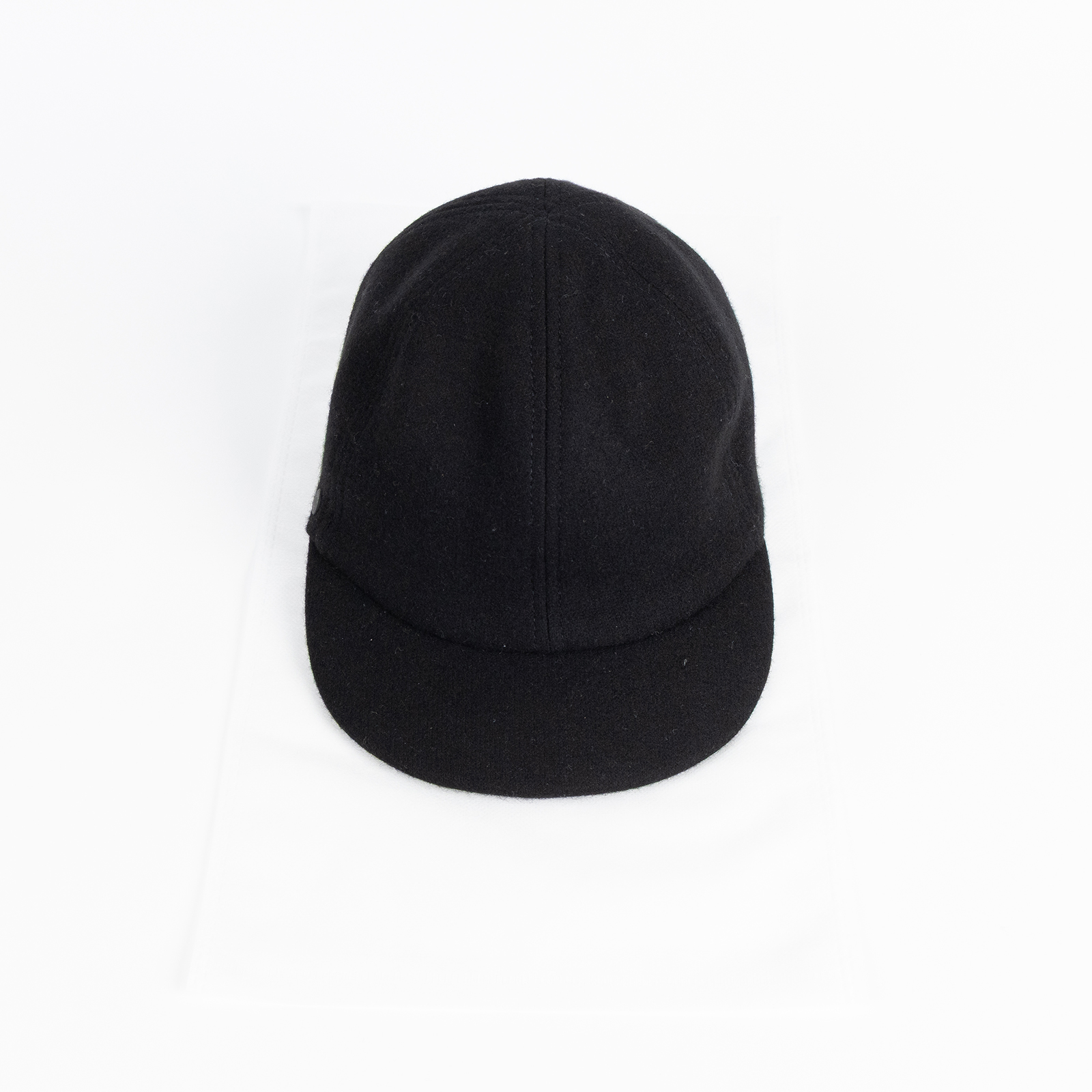 愛馬仕 Hermes Lin Rocabar cap 休閒帽 黑色 H252031Nv0257  黑羊毛帽子#57 無附屬品