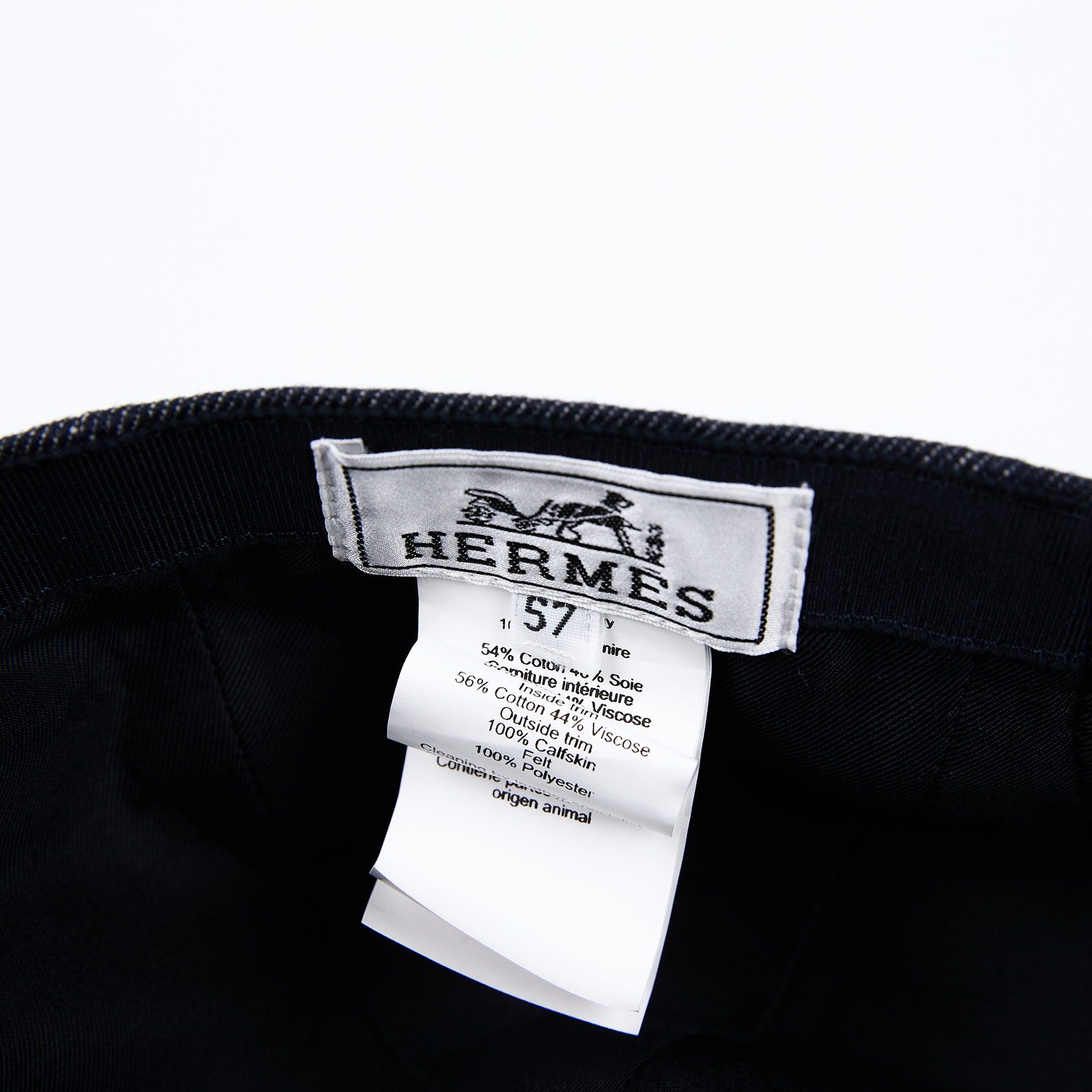愛馬仕 Hermes Serena Lift cap 休閒帽 靛藍色 H242011Nv6057  牛仔休閒帽#57 無附屬品