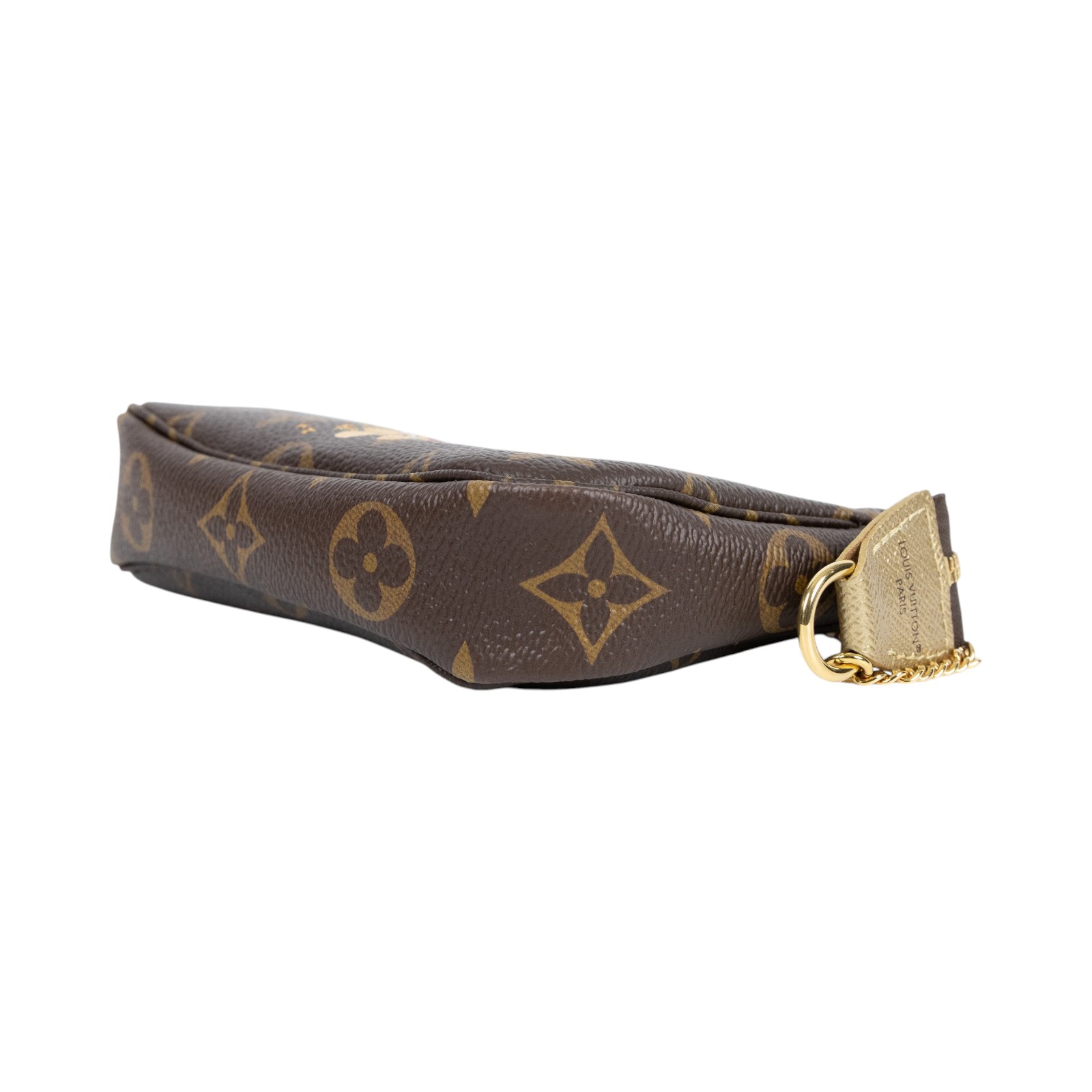 路易威登 LOUIS VUITTON Mini Pochette Accessoires 麻將包 手提包 手拿包 M15328 晶片款  原廠盒子/防塵袋/購買證明