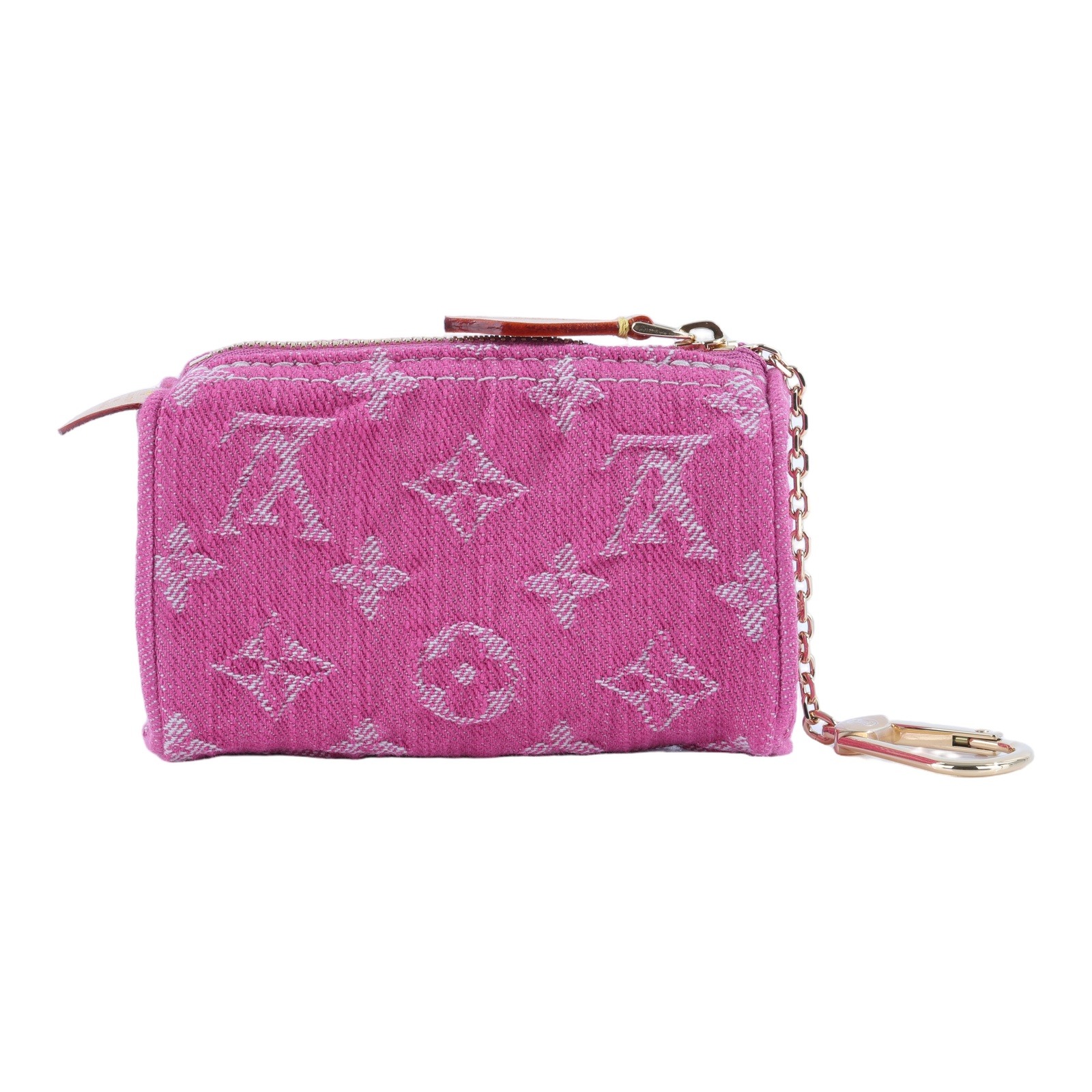 路易威登 LOUIS VUITTON Trousse Speedy 錢包 吊飾 零錢包 鑰匙包 包包掛飾 M27605 晶片款  防塵袋/原廠盒子