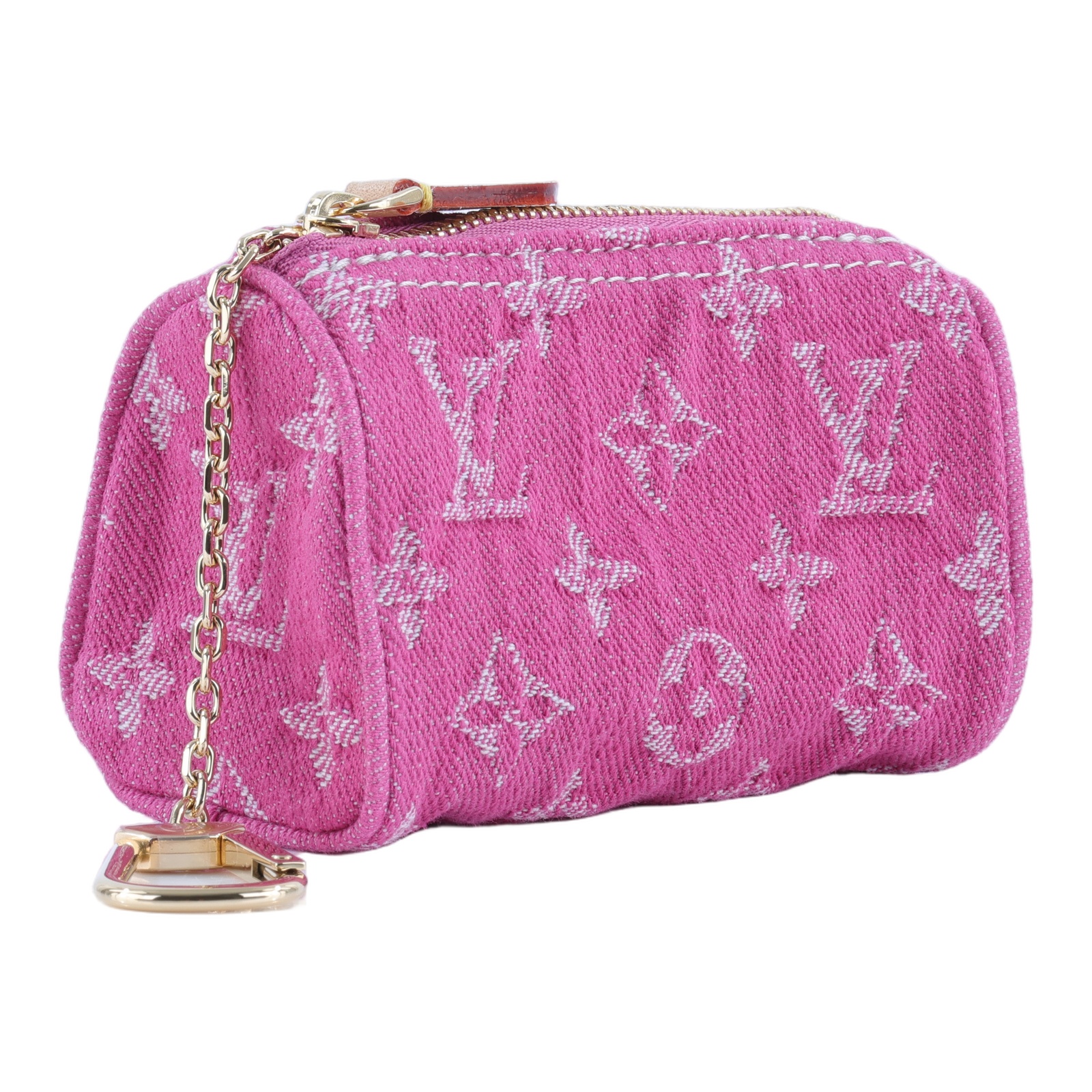 路易威登 LOUIS VUITTON Trousse Speedy 錢包 吊飾 零錢包 鑰匙包 包包掛飾 M27605 晶片款  防塵袋/原廠盒子