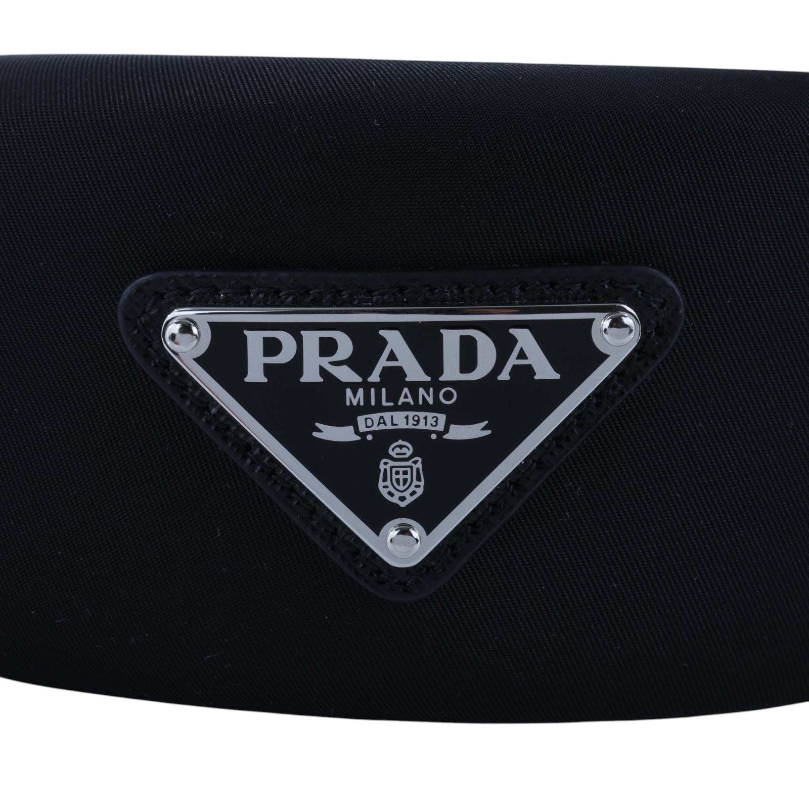 普拉達 PRADA Re-Nylon 頭箍 髮箍 髮飾 1IH016_2DMI 黑髮箍 防塵袋