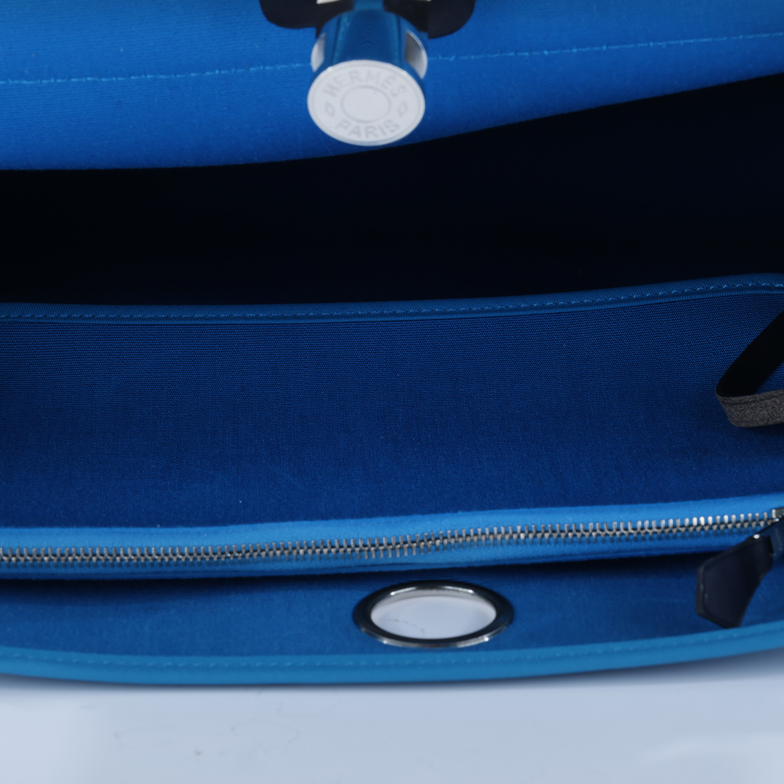 愛馬仕 Hermes Herbag Zip 39 HER39 T刻 T刻 希臘藍HERBAG39 防塵袋/鎖組/背帶