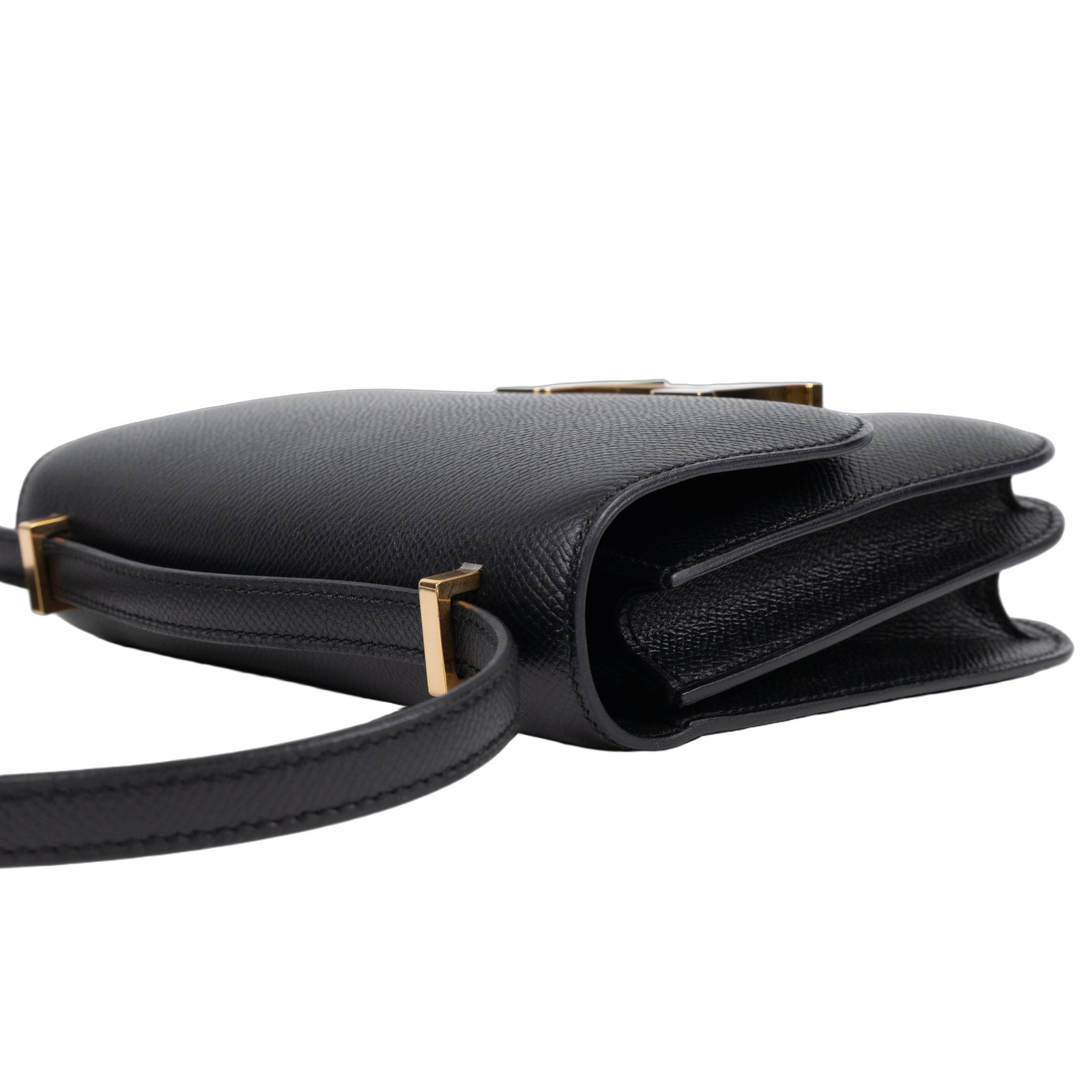 愛馬仕 Hermes Constance Bag 康康包 MIni 18 CN18 CAS788 QB C刻黑金MINI CONSTANCE 原廠盒子/防塵袋