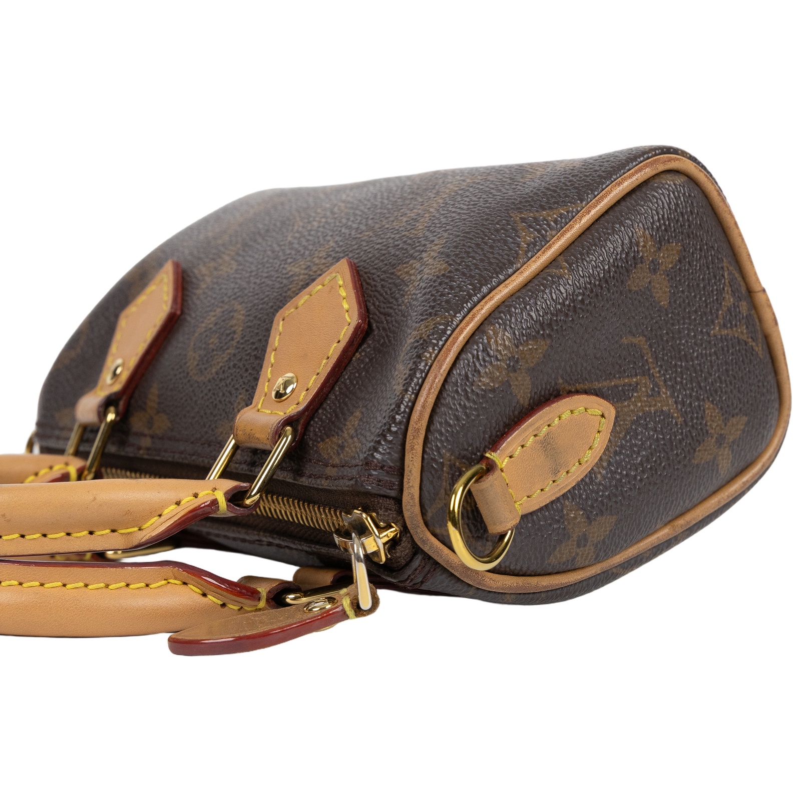 路易威登 LOUIS VUITTON Nano Speedy 原花 手提 肩背包 M81085 原花NANO SPEEDY 防塵袋