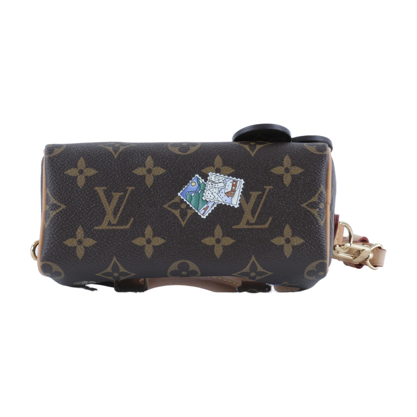 路易威登 LOUIS VUITTON Nano Speedy 手提包 肩背包 斜背包 波士頓包 M15330 晶片款  原廠盒子/防塵袋/背帶/吊飾/購買證明
