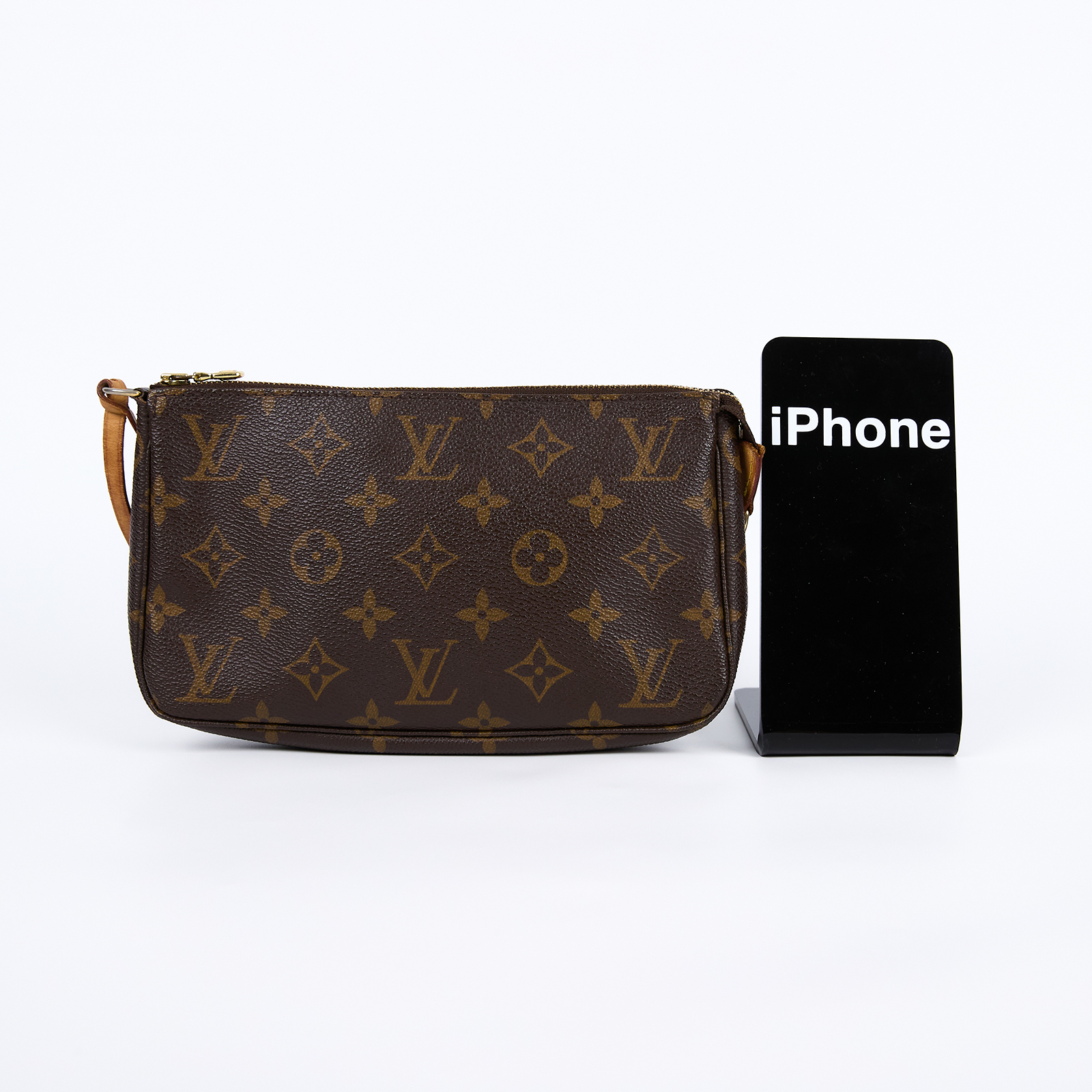 路易威登 LOUIS VUITTON Monogram 經典帆布 手提 麻將包 M40712 原花麻將包 無附屬品