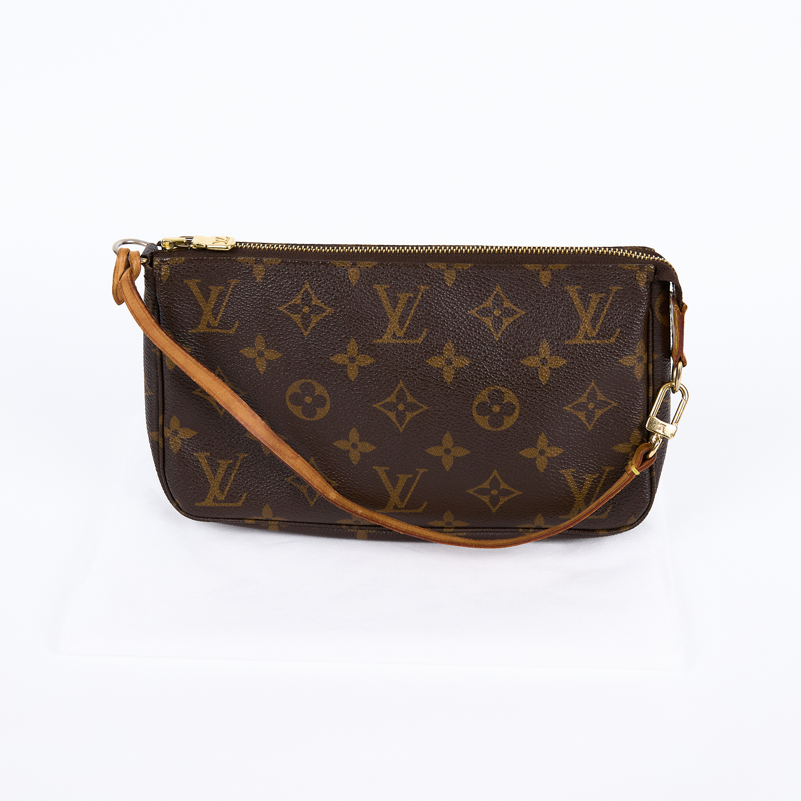 路易威登 LOUIS VUITTON Monogram 經典帆布 手提 麻將包 M40712 原花麻將包 無附屬品