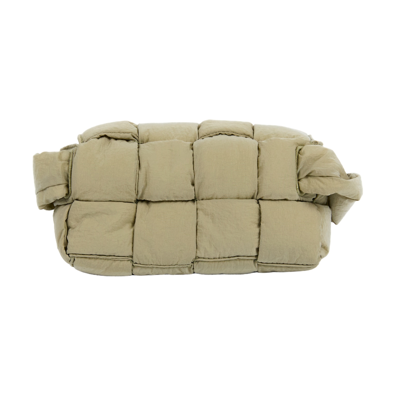寶緹嘉 BOTTEGA VENETA Padded Cassette 尼龍 編織腰包 679763VBO80 綠尼龍CASSETTE腰包4X2 防塵袋