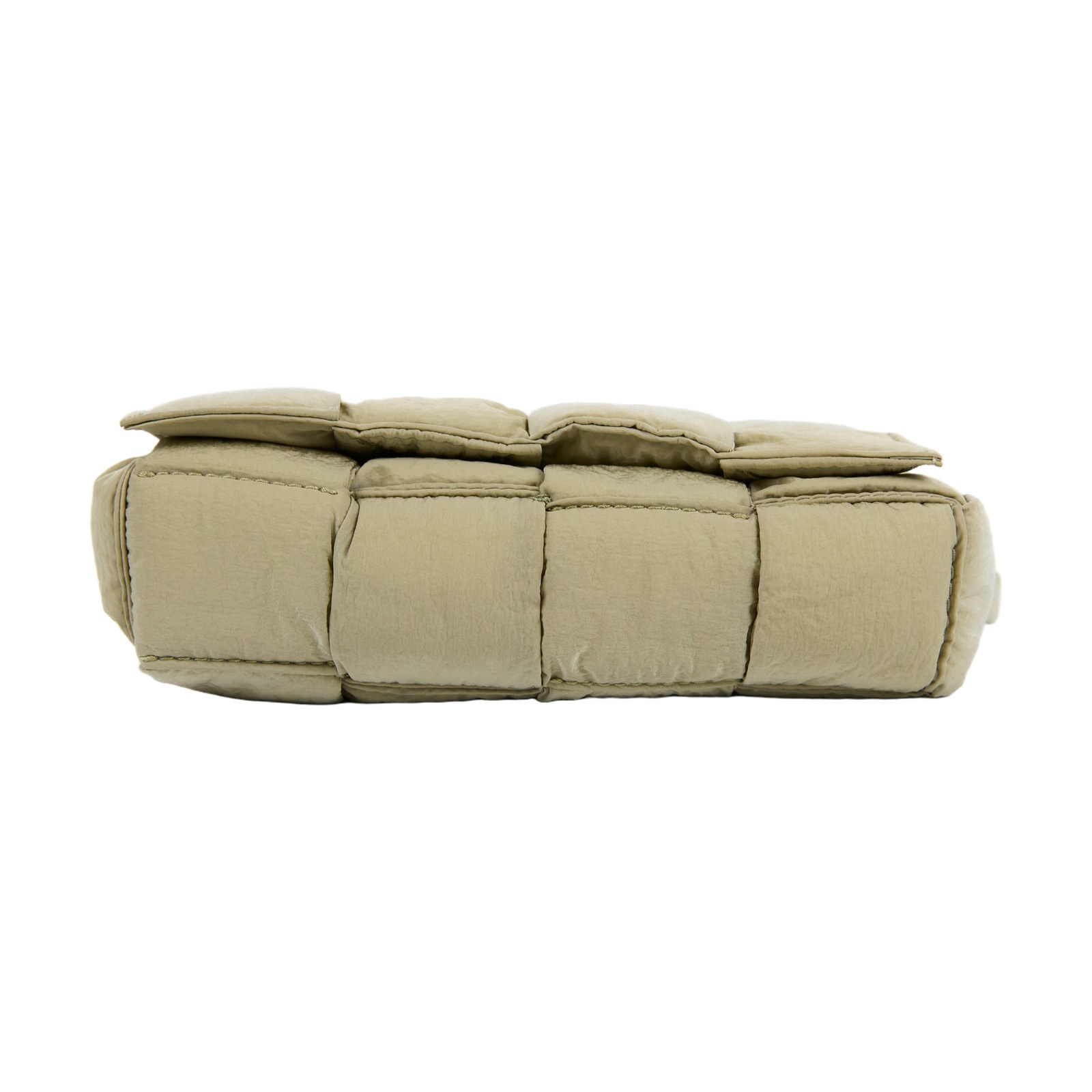 寶緹嘉 BOTTEGA VENETA Padded Cassette 尼龍 編織腰包 679763VBO80 綠尼龍CASSETTE腰包4X2 防塵袋