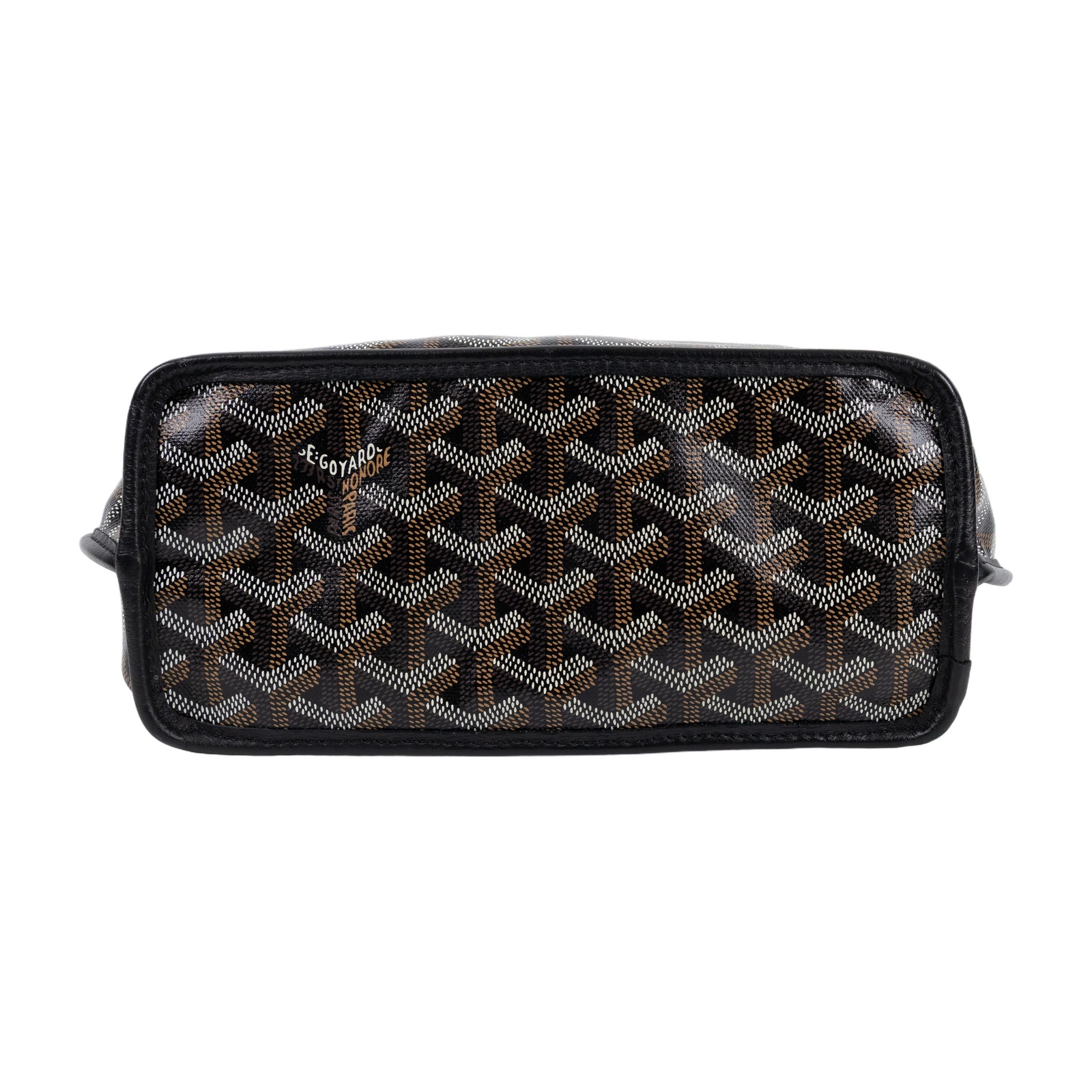 高雅德 GOYARD Anjou Mini Bag 托特包 ANJOUSMINCG 黑ANJOU MINI 防塵袋/購買證明/內袋