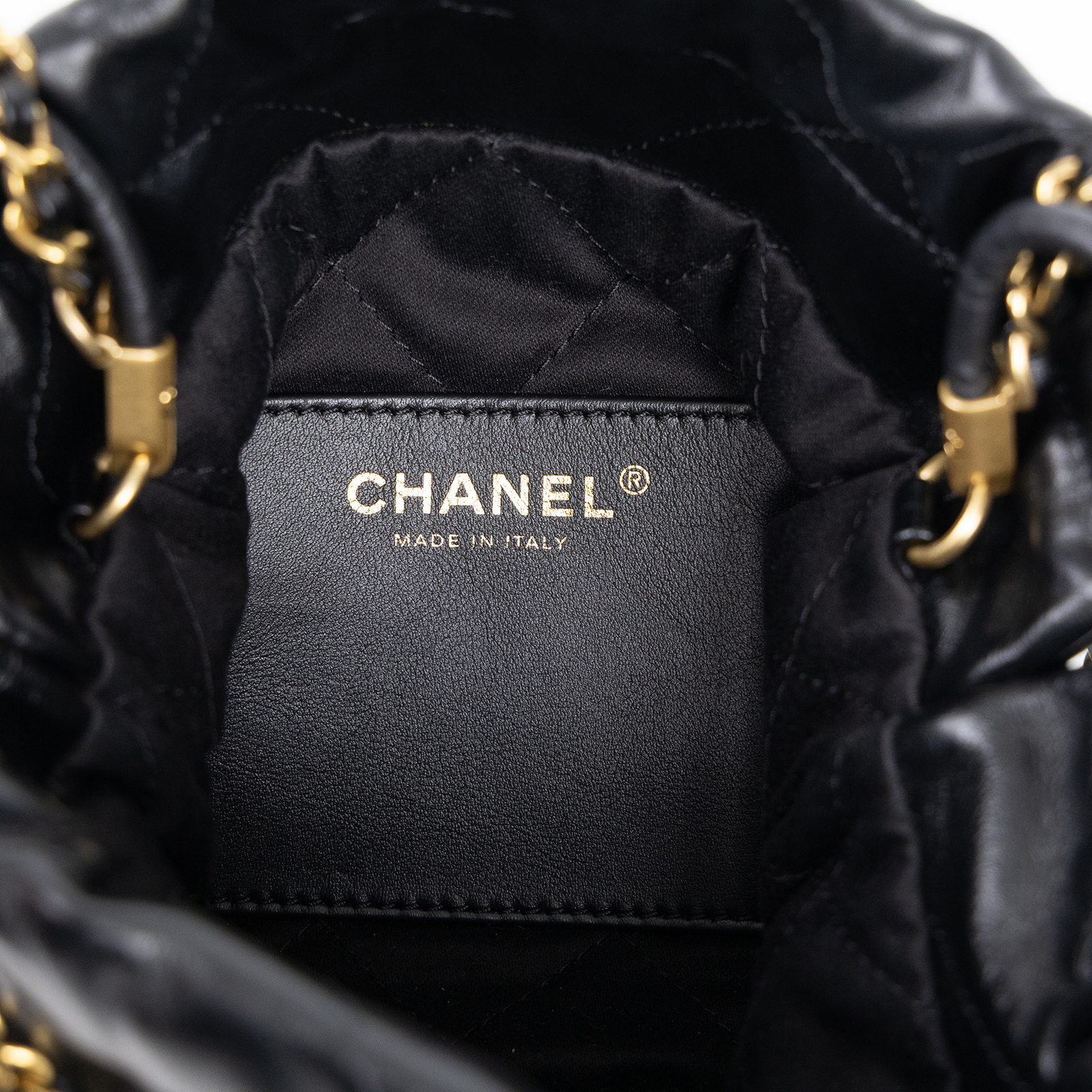 香奈兒 CHANEL 22 迷你 束口包 AS3980 B09859 黑金22包 MINI 原廠盒子/防塵袋/購買證明