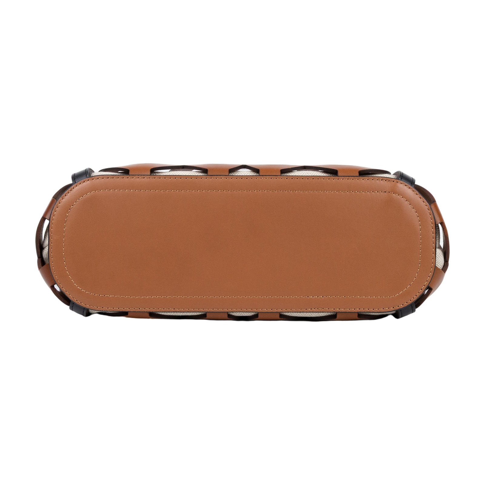 羅意威 LOEWE Anagram Cutout 托特包 手提包 A821Q05X01 棕ANAGRAM簍空托特包 皮革製品成分證明