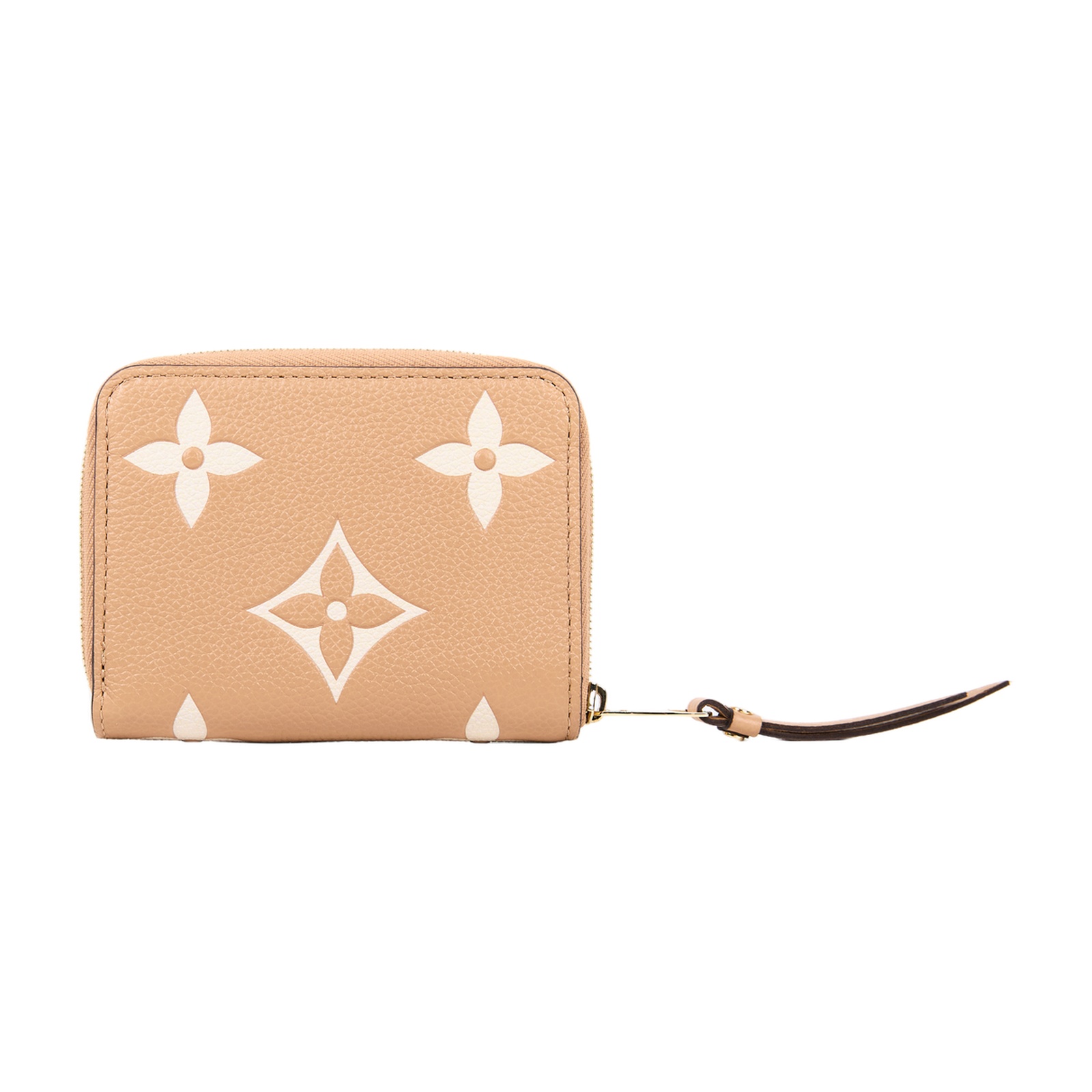 路易威登 LOUIS VUITTON Arizona 錢包 短夾 M12760 晶片款 奶茶大原花短夾 無附屬品