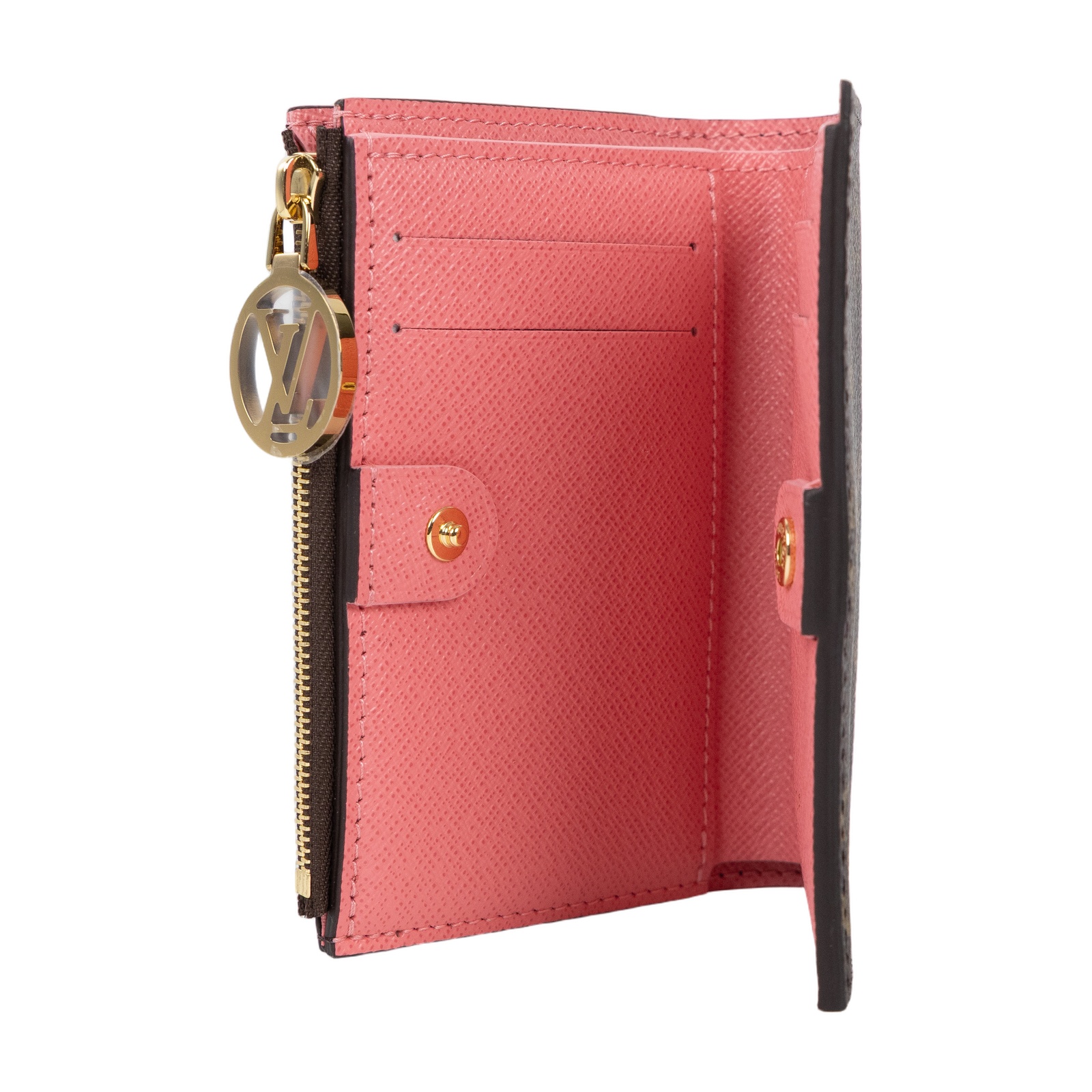 路易威登 LOUIS VUITTON Lisa 錢包 短夾 M25692 晶片款 原花粉Lisa 錢包 原廠盒子/防塵袋