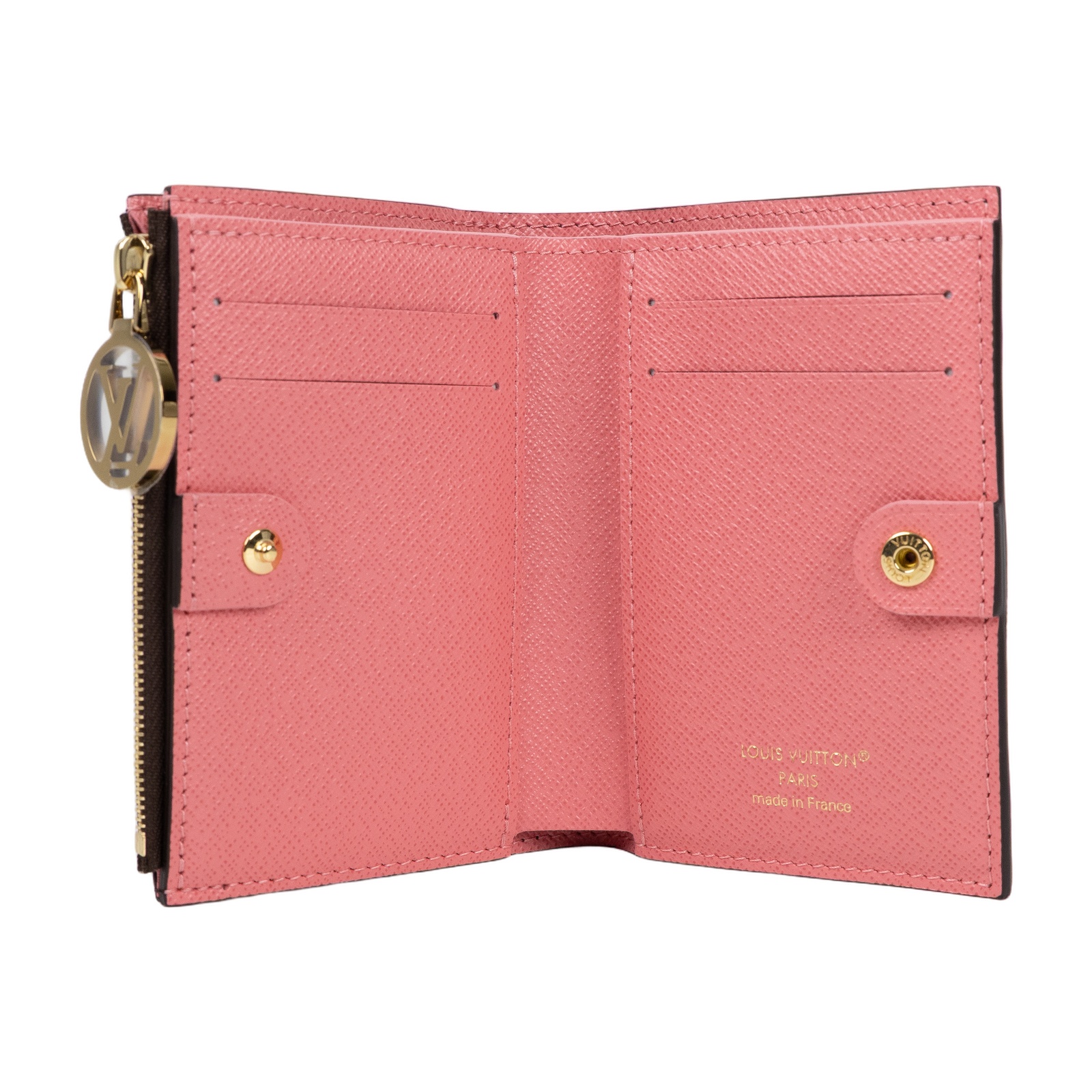路易威登 LOUIS VUITTON Lisa 錢包 短夾 M25692 晶片款 原花粉Lisa 錢包 原廠盒子/防塵袋