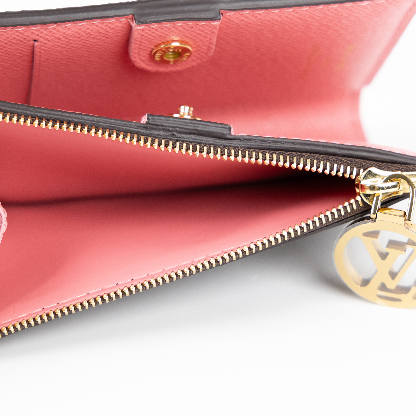 路易威登 LOUIS VUITTON Lisa 錢包 短夾 M25692 晶片款 原花粉Lisa 錢包 原廠盒子/防塵袋