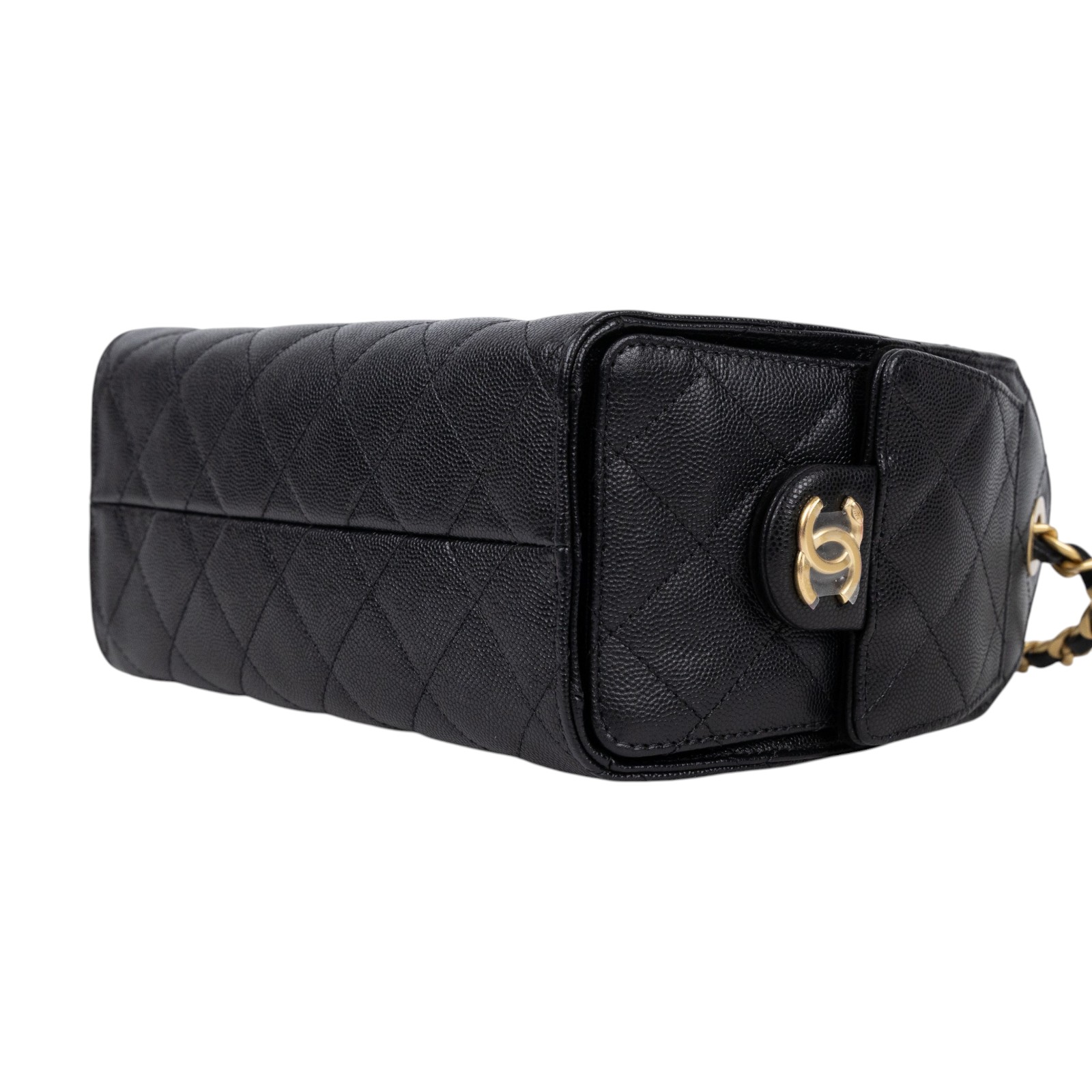 香奈兒 CHANEL 25 迷你包 AS5631 B20304 黑金荔枝25包 MINI 原廠盒子/防塵袋/購買證明