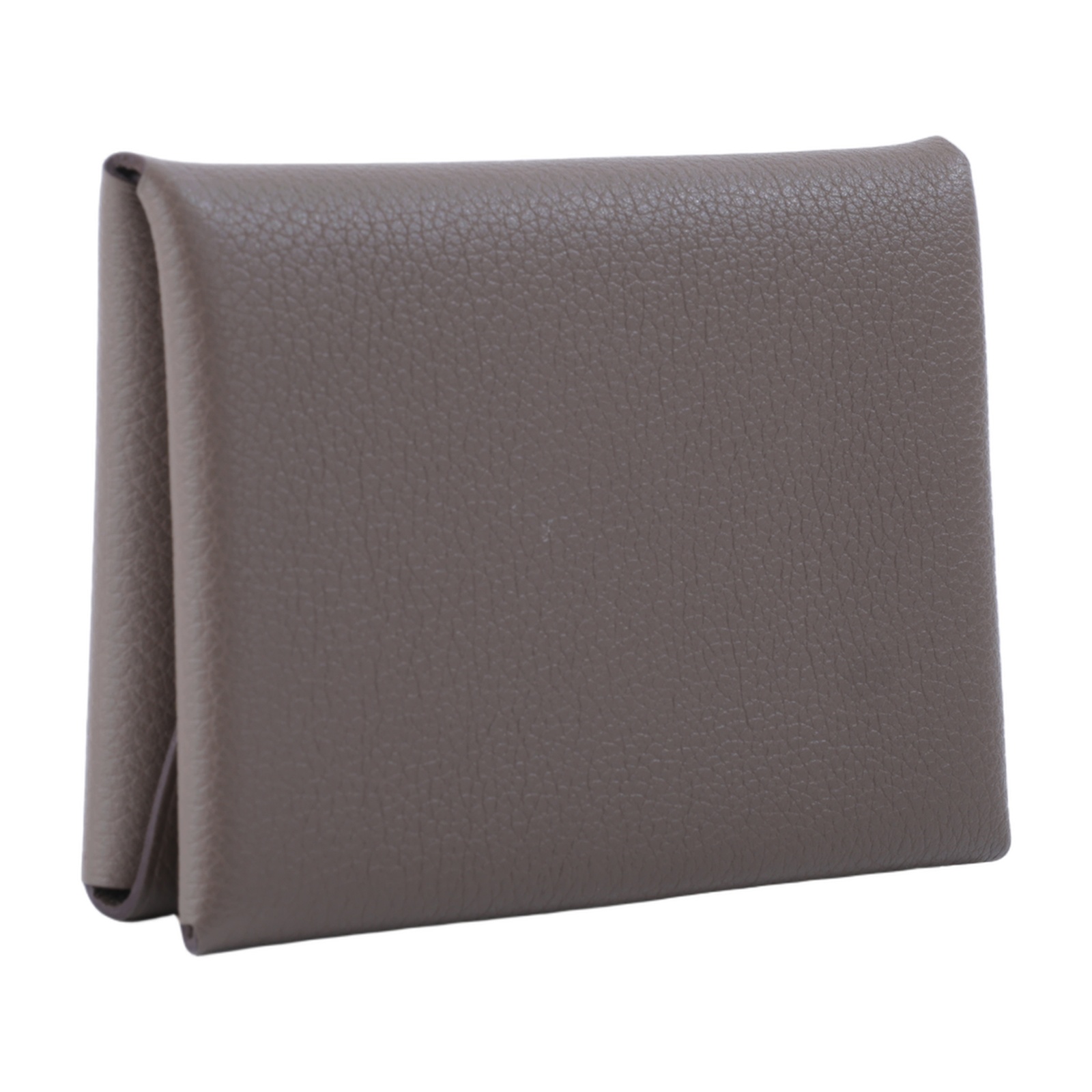 愛馬仕 Hermes Calvi Duo 卡包 CALD W MZ 010 MM W刻 大象灰CALVI DUO 原廠盒子