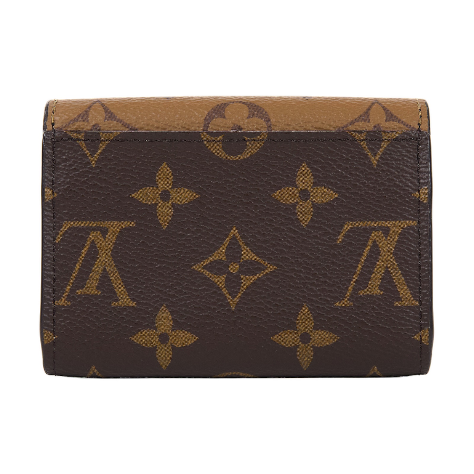路易威登 LOUIS VUITTON Rosalie 零錢包 M82333 晶片款 原花雙色短夾 無附屬品
