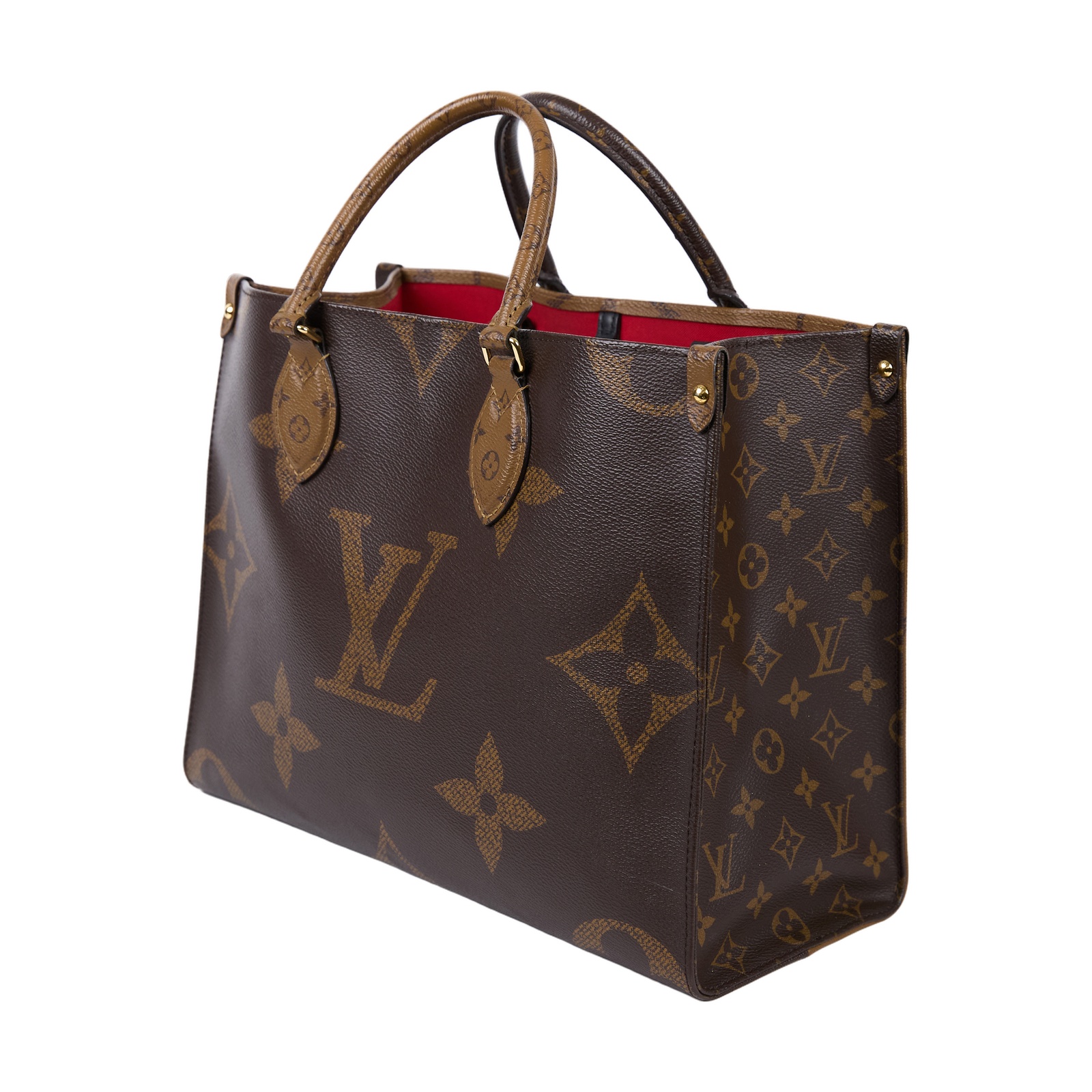 路易威登 LOUIS VUITTON OnTheGo MM 經典帆布 手提 肩背包 M45321 晶片款 原花雙色OnTheGo MM 原廠盒子