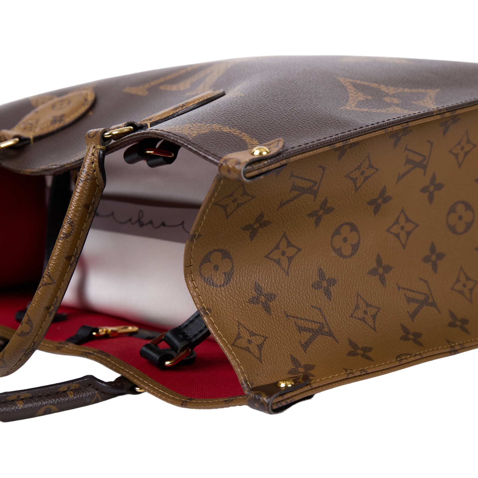 路易威登 LOUIS VUITTON OnTheGo MM 經典帆布 手提 肩背包 M45321 晶片款 原花雙色OnTheGo MM 原廠盒子