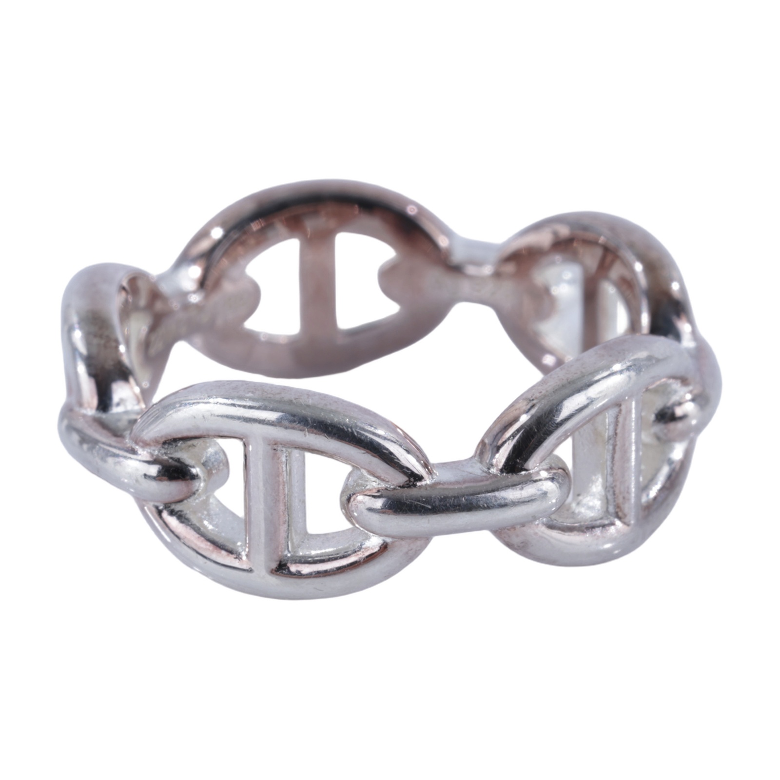 愛馬仕 Hermes Chaine dancre Enchainee 豬鼻子 戒指 H109507Bv00053 22W274189  原廠盒子