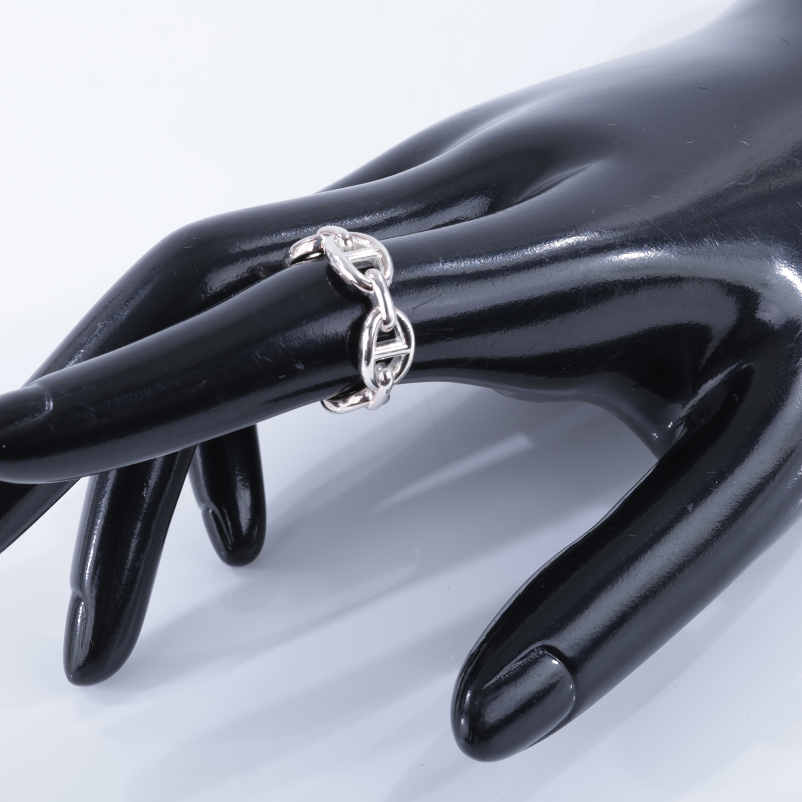 愛馬仕 Hermes Chaine dancre Enchainee 豬鼻子 戒指 H109507Bv00053 22W274189  原廠盒子