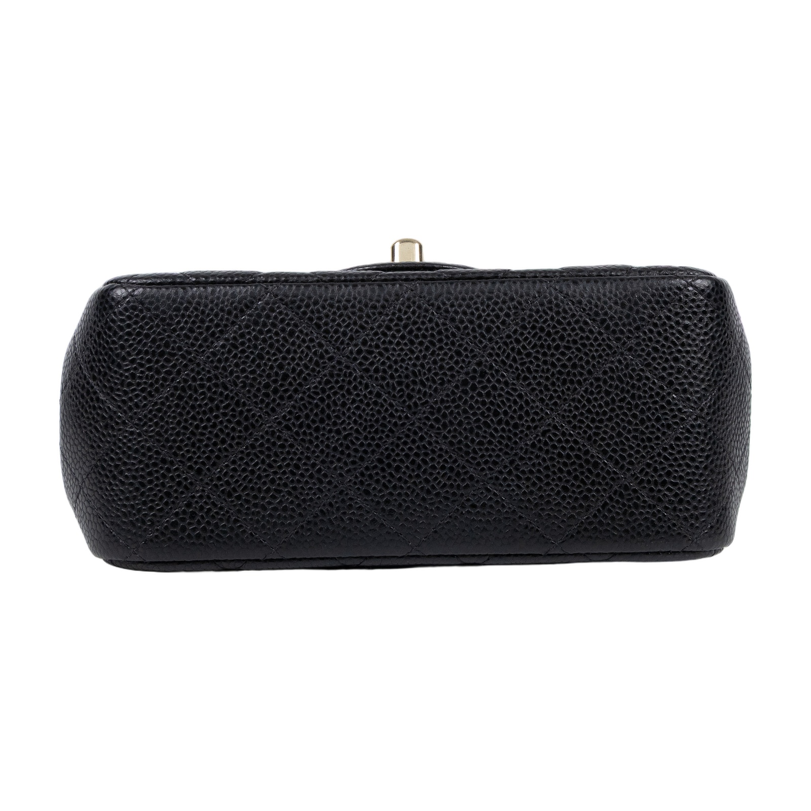 香奈兒 CHANEL CF 方形 迷你 口蓋包 A35200 25開黑荔枝方胖 無附屬品