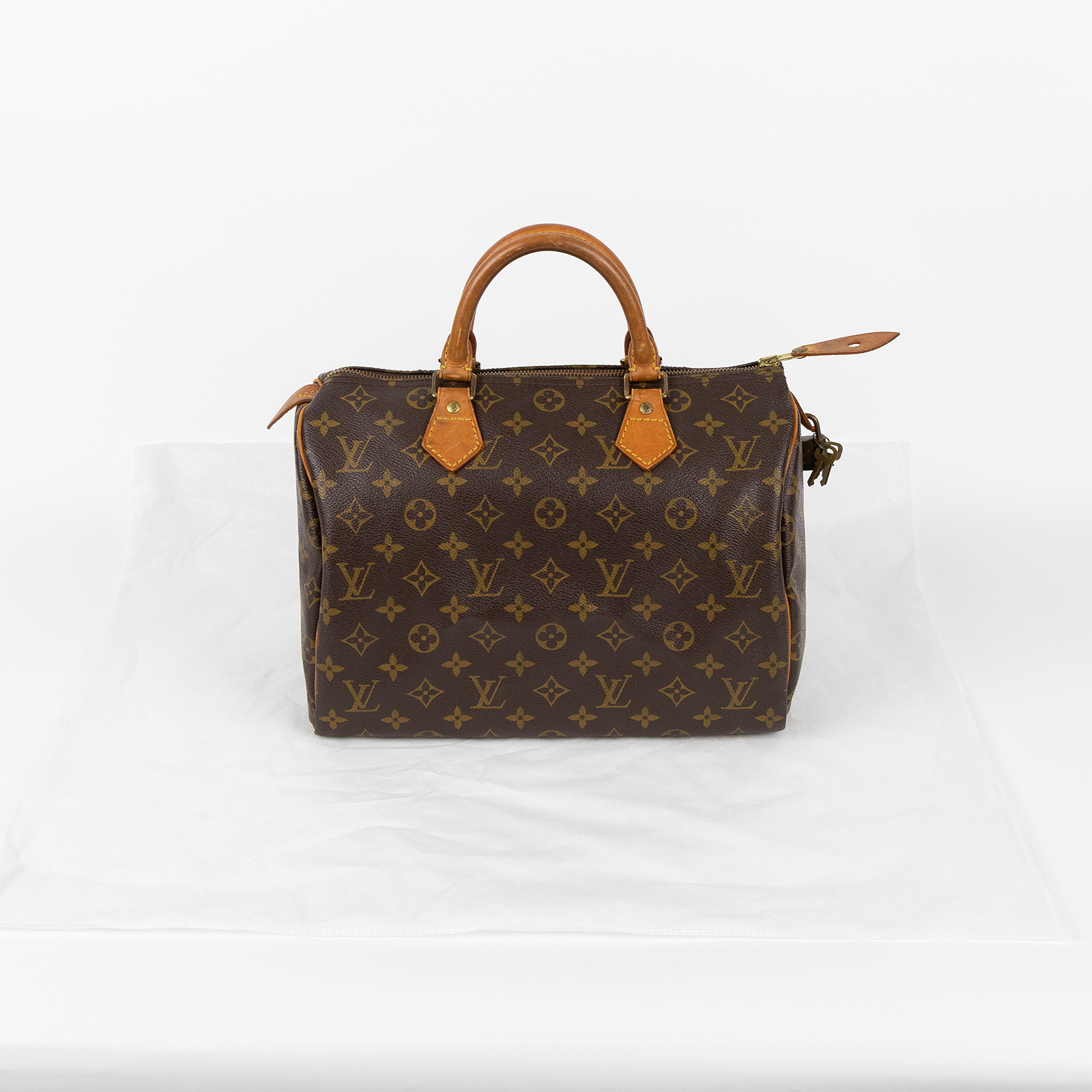 路易威登 LOUIS VUITTON Speedy 30 手提 波士頓包 塗層帆布 M41526 原花SPEEDY30 鎖組