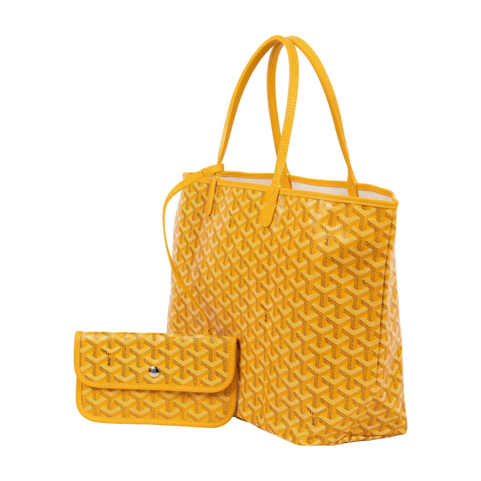 高雅德 GOYARD Saint Louis PM Bag 托特包 STLOUIPMLTY 黃SAINT LOUIS PM 防塵袋/內袋