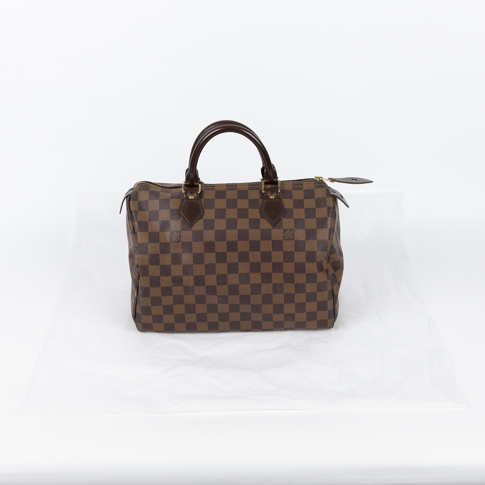 路易威登 LOUIS VUITTON Speedy 30 經典帆布 手提波士頓包 N41531 棋盤SPEEDY30 防塵袋(無鎖組)