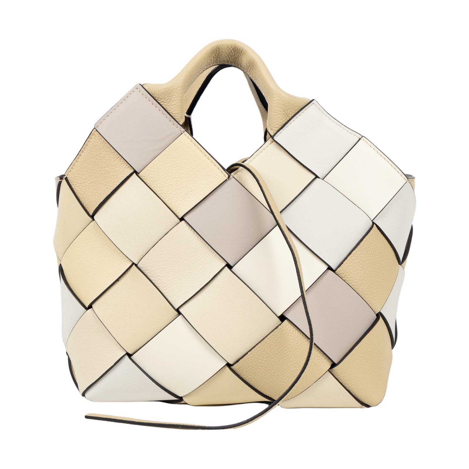 羅意威 LOEWE Woven Basket Surplus 籃子包 手提包 肩背包 101.88.K05  防塵袋/背帶/內袋